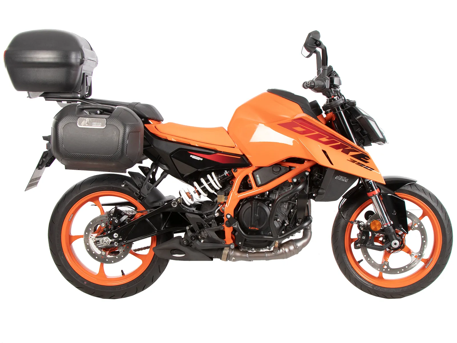 Easyrack top case carrier black for KTM 390 Duke (2024-)