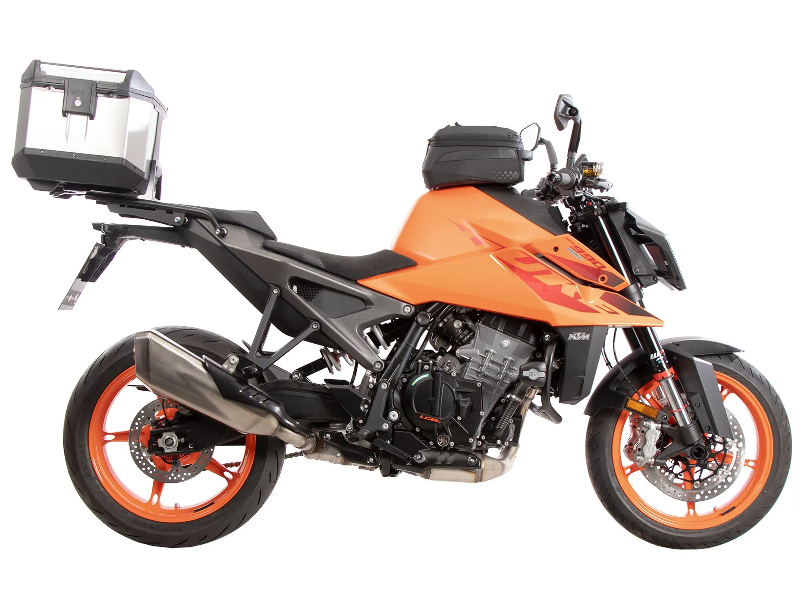 Easyrack top case carrier black for KTM 990 Duke / R (2024-)