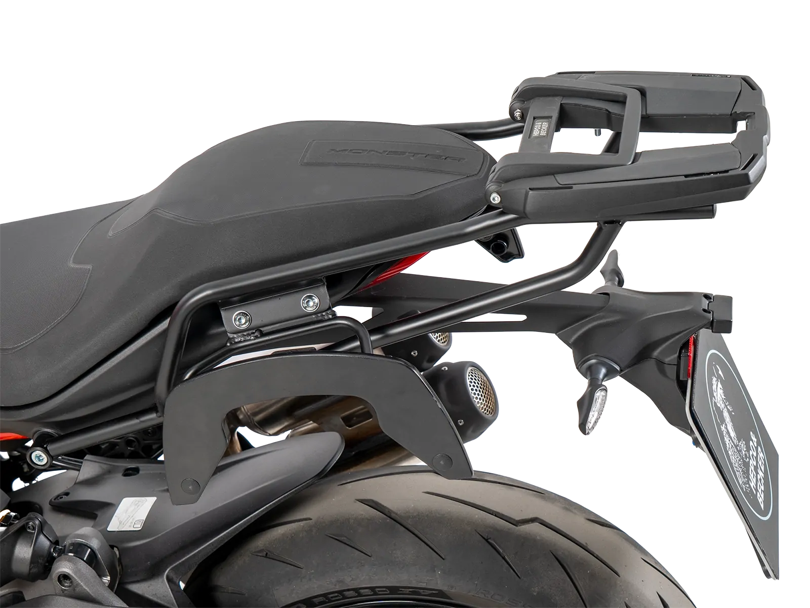 Easyrack top case carrier black for Ducati Monster 890 / + (2026-)
