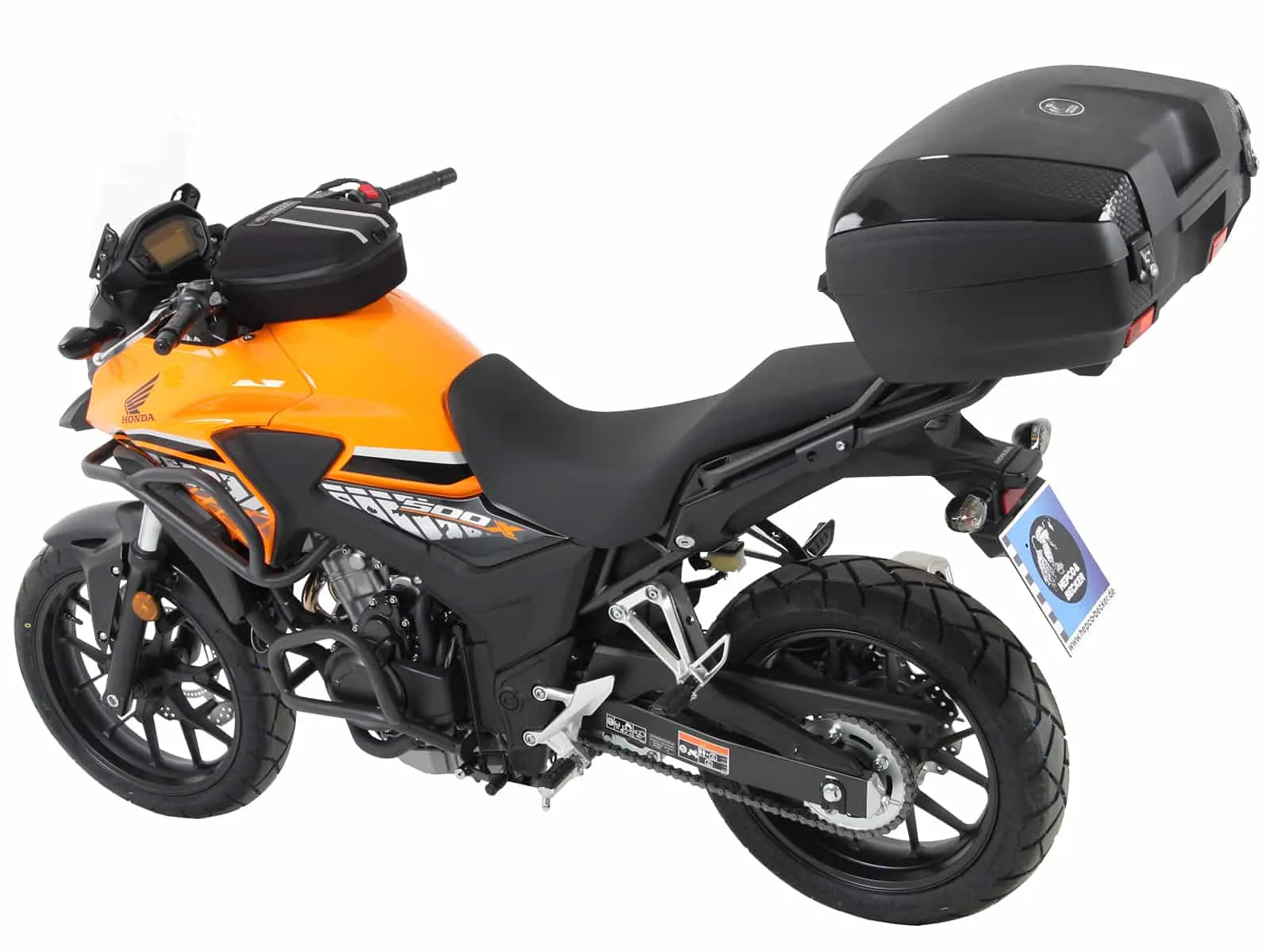 Easyrack top case carrier anthracite for Honda CB 500 X (2019-2023)