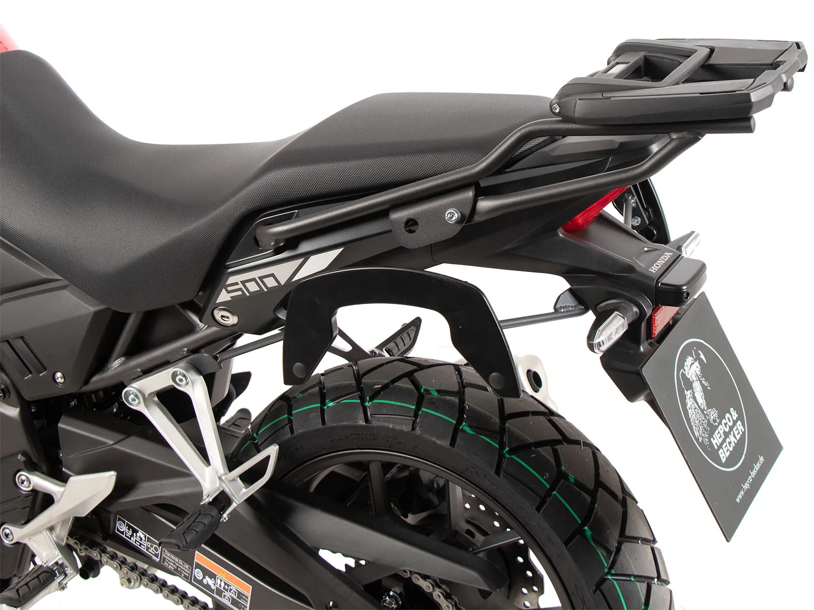 Easyrack top case carrier anthracite for Honda NX 500 (2024-)