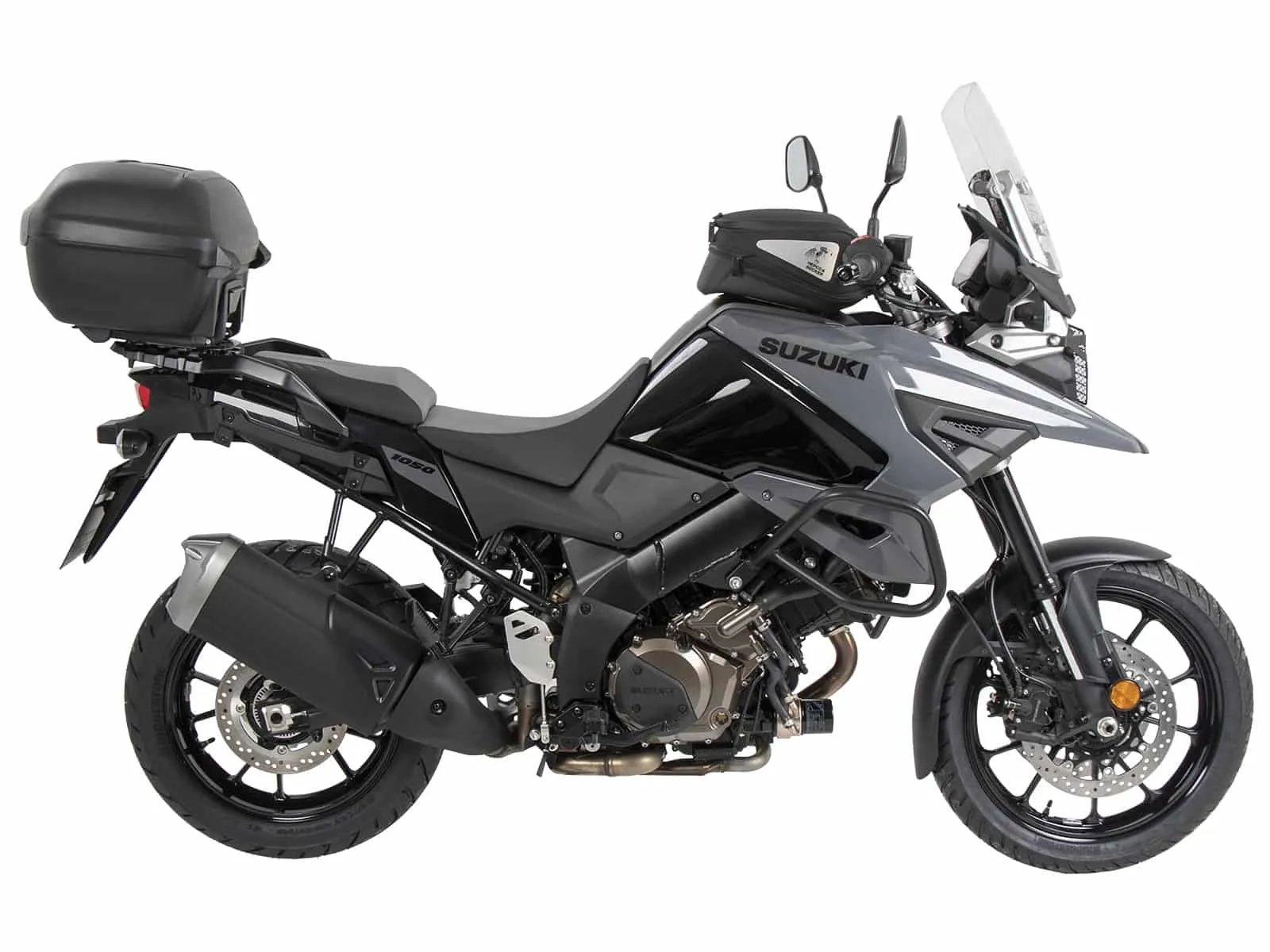 Easyrack top case carrier for combination with original luggage rack black for Suzuki V-Strom 1050 / XT (2020-2022)