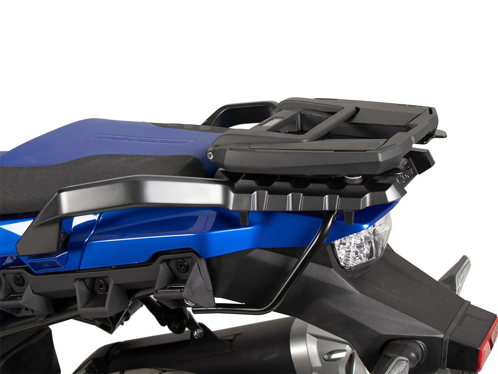 Easyrack top case carrier for combination with original luggage rack black for Suzuki V- Strom 1050 (2023-)