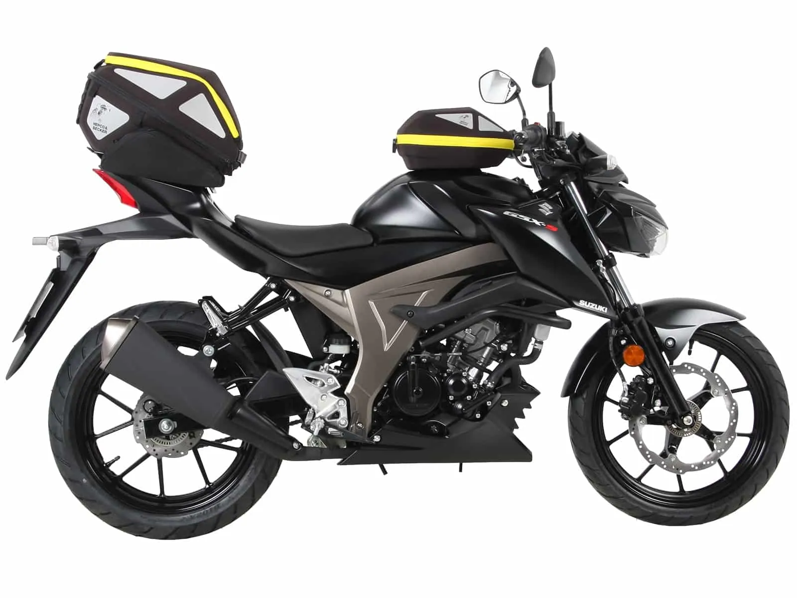 Sport rack black for Suzuki GSX-R 125 (2017-)