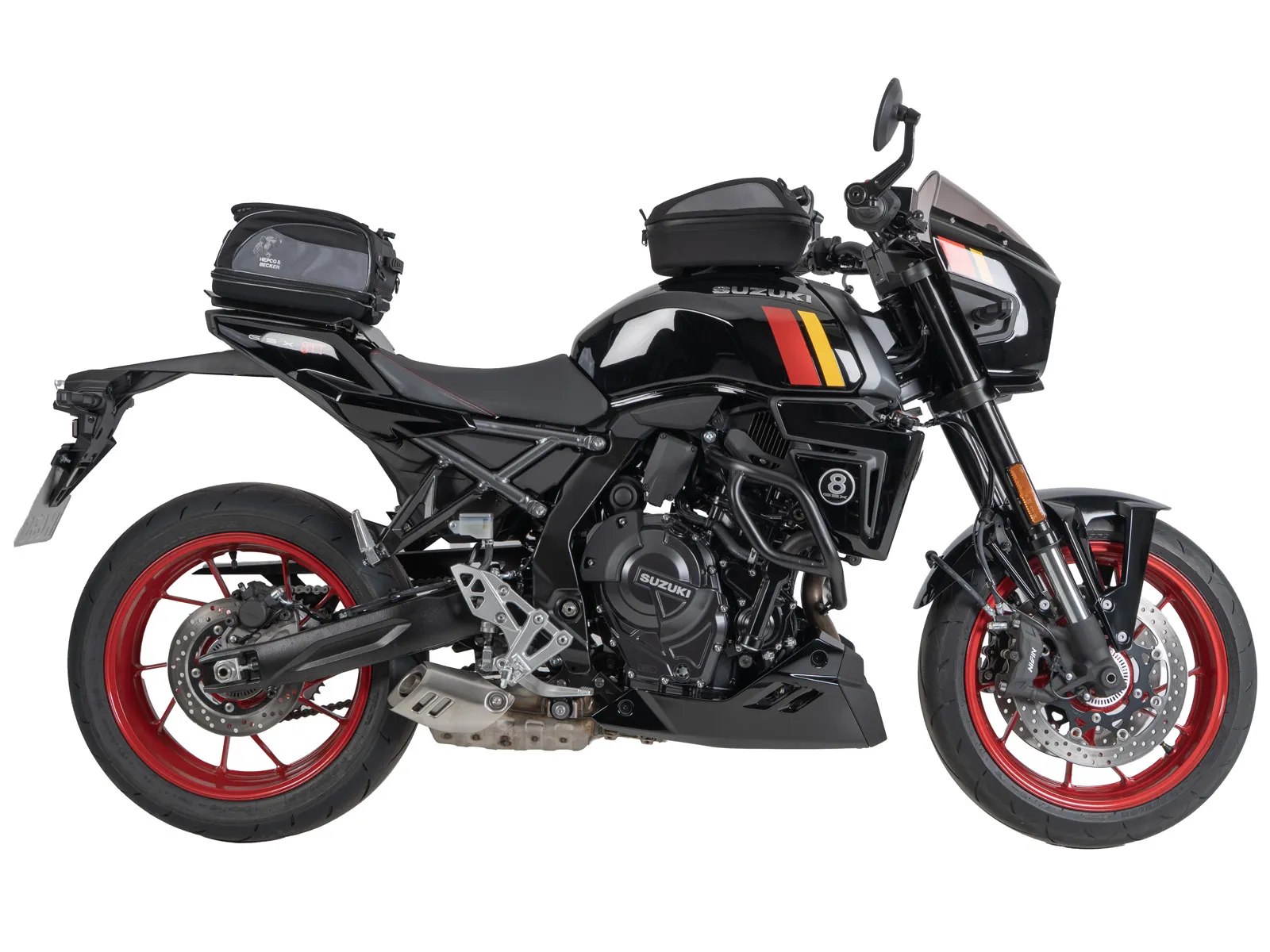 Sport rack black for Suzuki GSX-8TT (2025-)