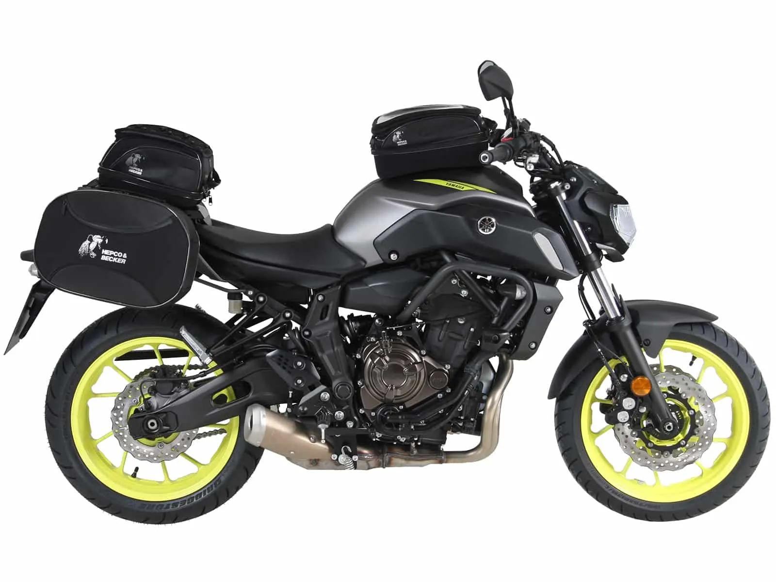 Sport rack black for Yamaha MT-07 (2021-2024)