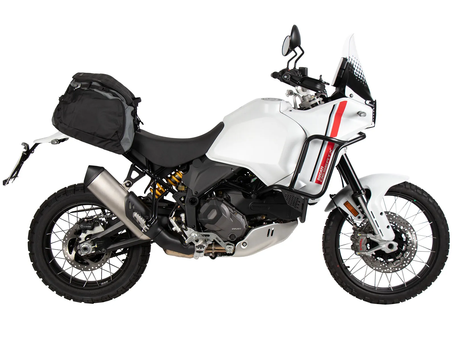 Sport rack fixed black for Ducati Desert X (2022-)
