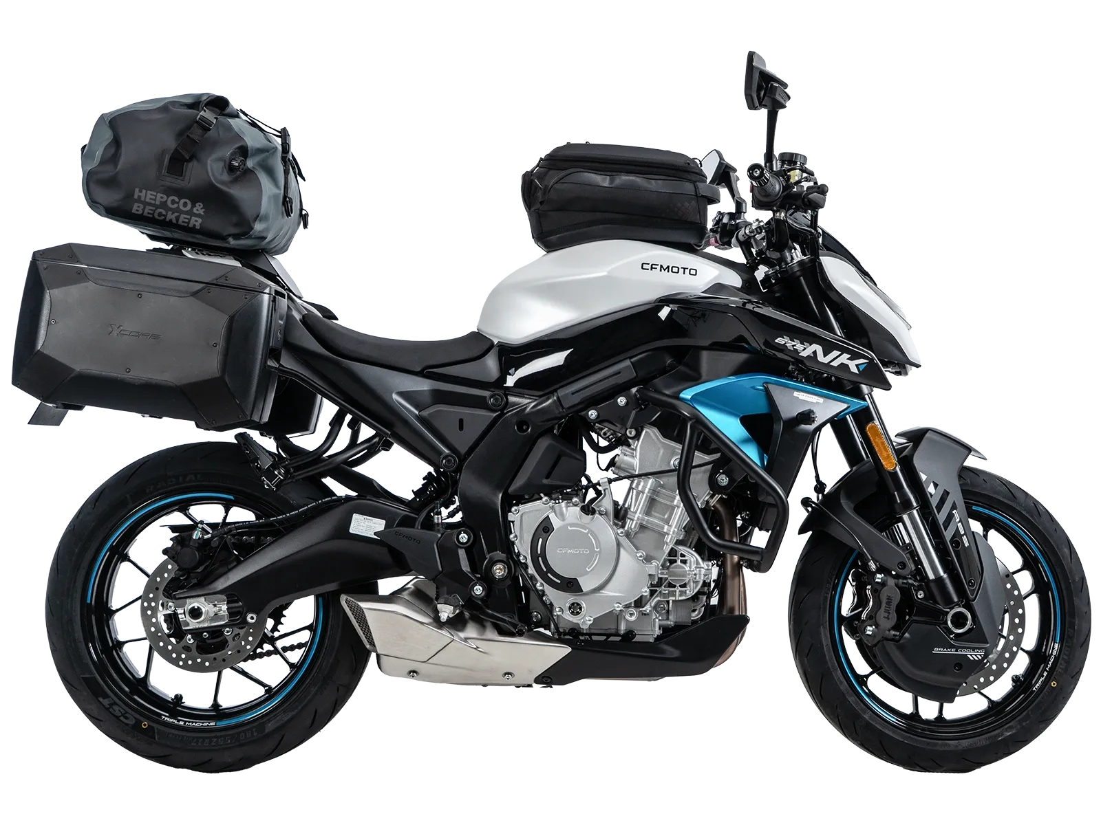 Sport rack black for CF MOTO 675 NK (2025-)