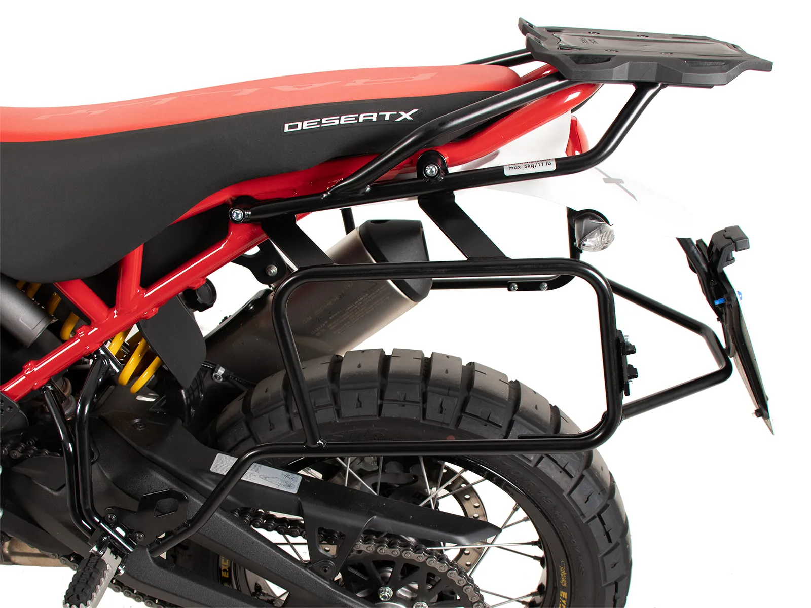 Smartrack rear carrier black for Ducati DesertX (2022-)