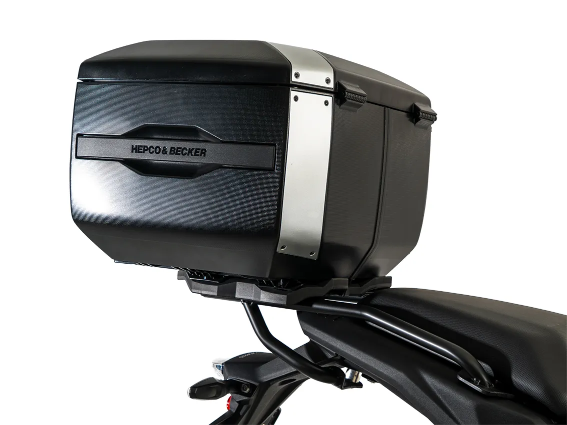 Smartrack Set incl. Xcore Topcase for BMW F 450 GS (2026-) - Silver/Black