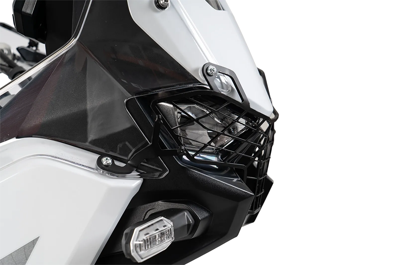 Black lamp guard for Kawasaki KLE 500 / SE (2026-)