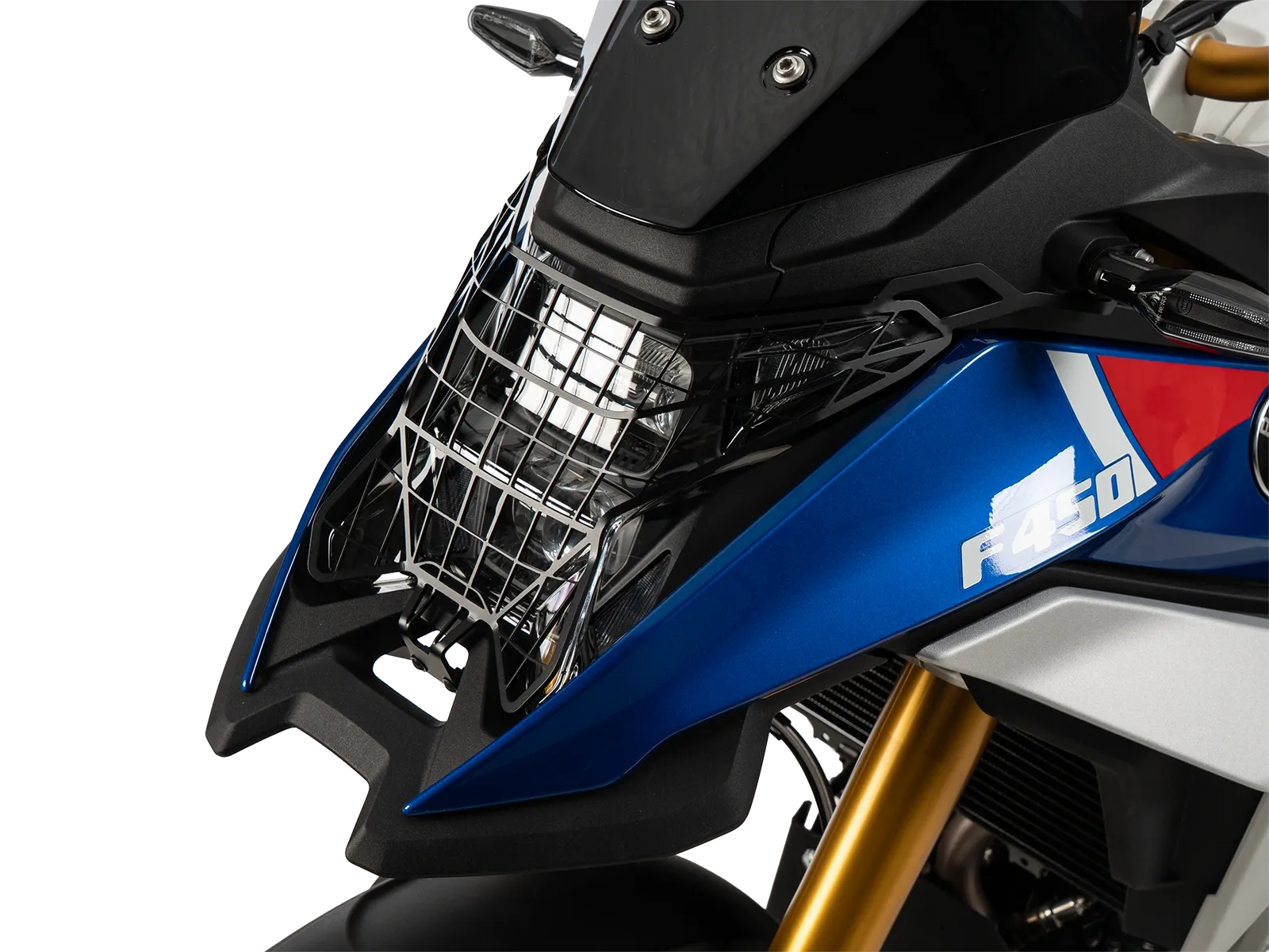 Black lamp guard for BMW F 450 GS (2026-)