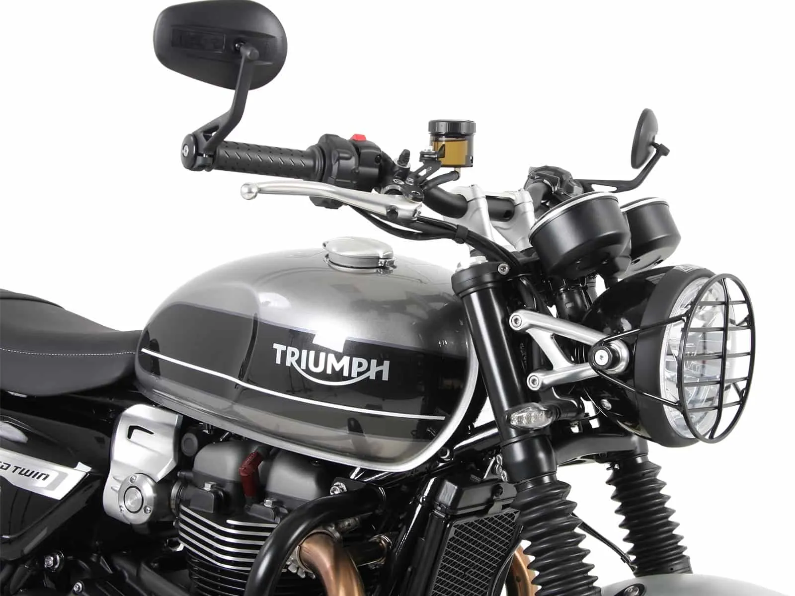 Black lamp guard grille for Triumph Speed Twin 1200 / RS (2019-2021)