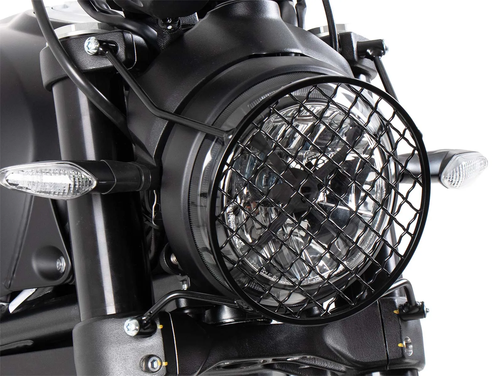 Lamp guard grille black for Ducati Scrambler 1100 Dark Pro/Pro/Sport Pro (2021-2024)