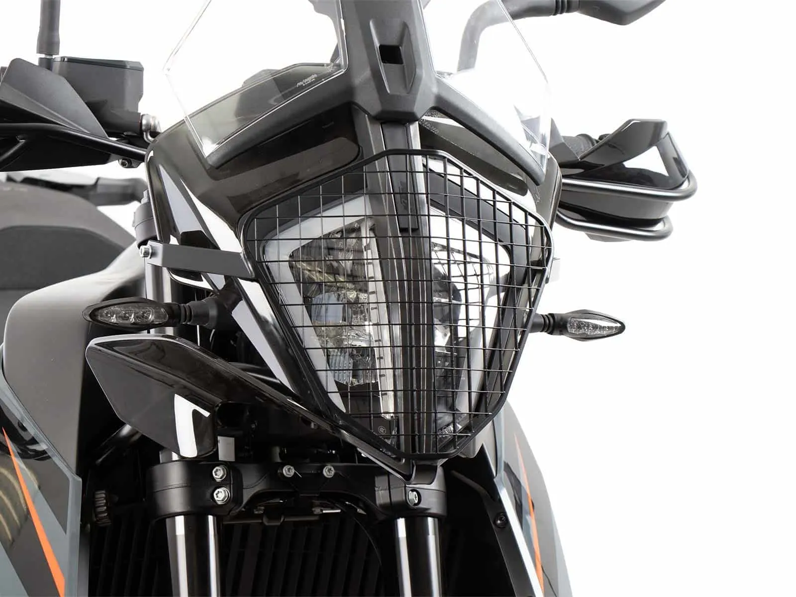 Black lamp guard grille for KTM 890 Adventure / R / Rally (2021-2022)