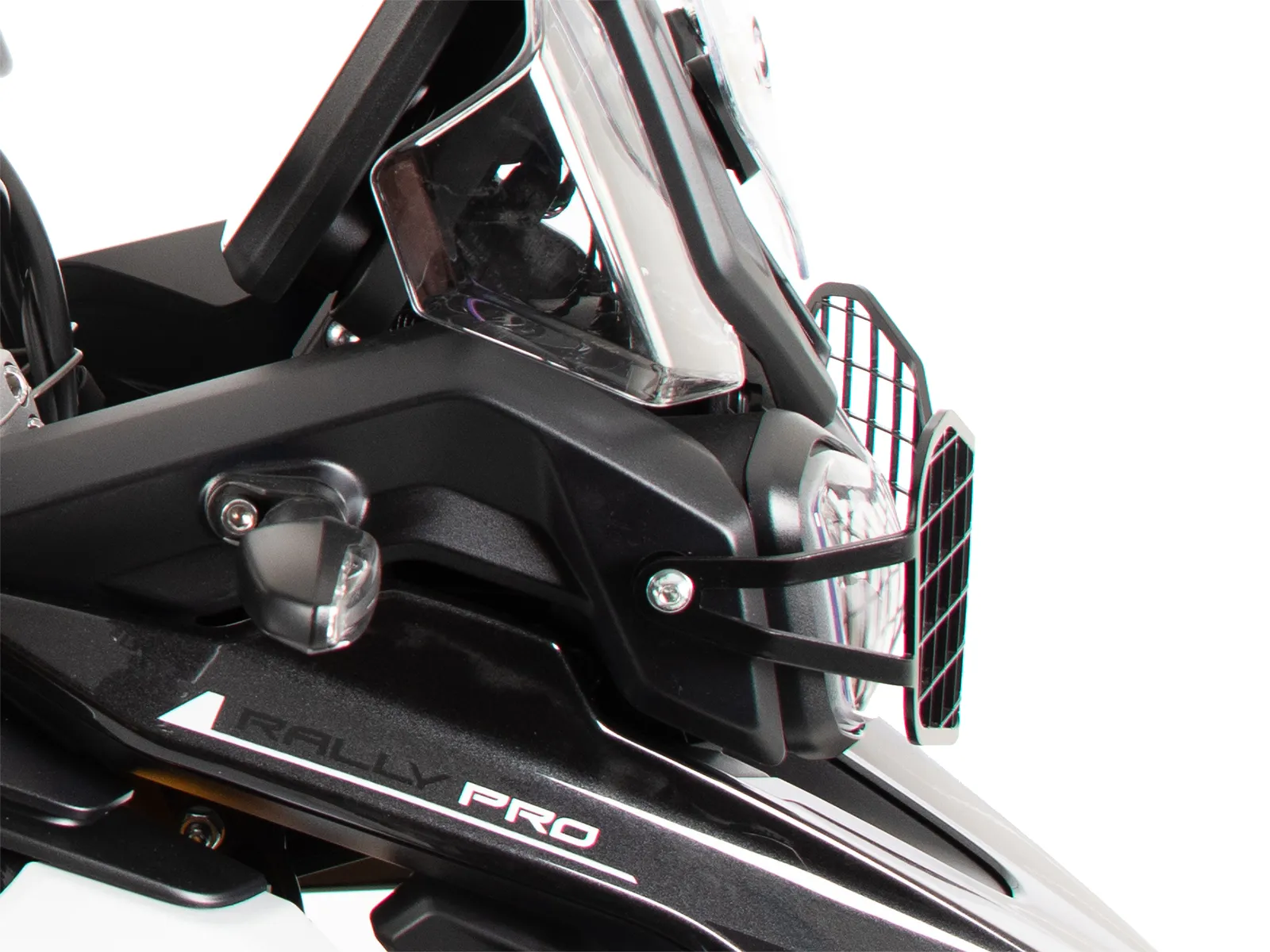 Black lamp guard for Triumph Tiger 900 Rally Pro (2024-)