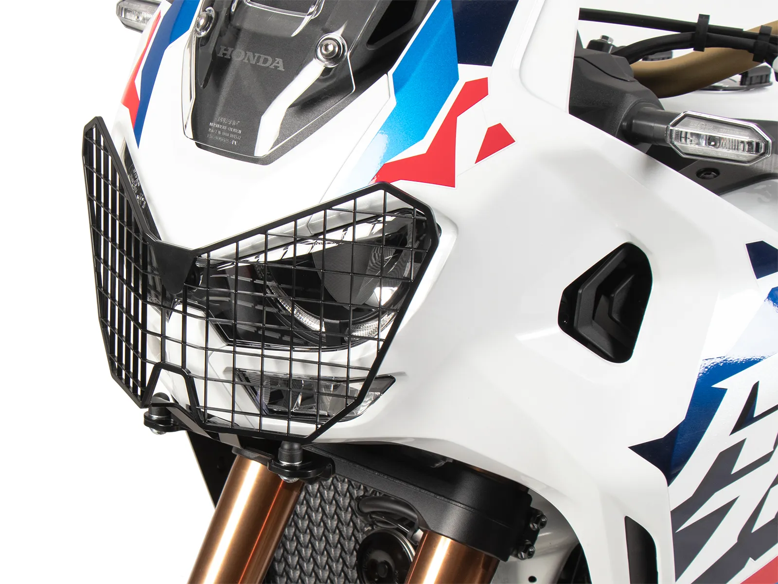 Black lamp guard grille for Honda CRF 1100L Africa Twin Adventure Sports (2024-)