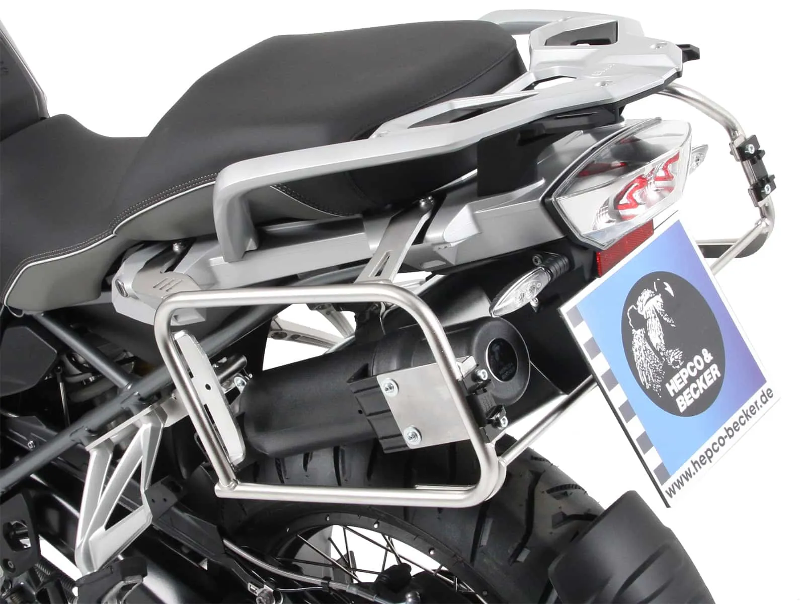Tool box 29 x 8 cm for side case carrier Cutout/Lock-it black for BMW R 1250 GS Adventure (2019-2024)
