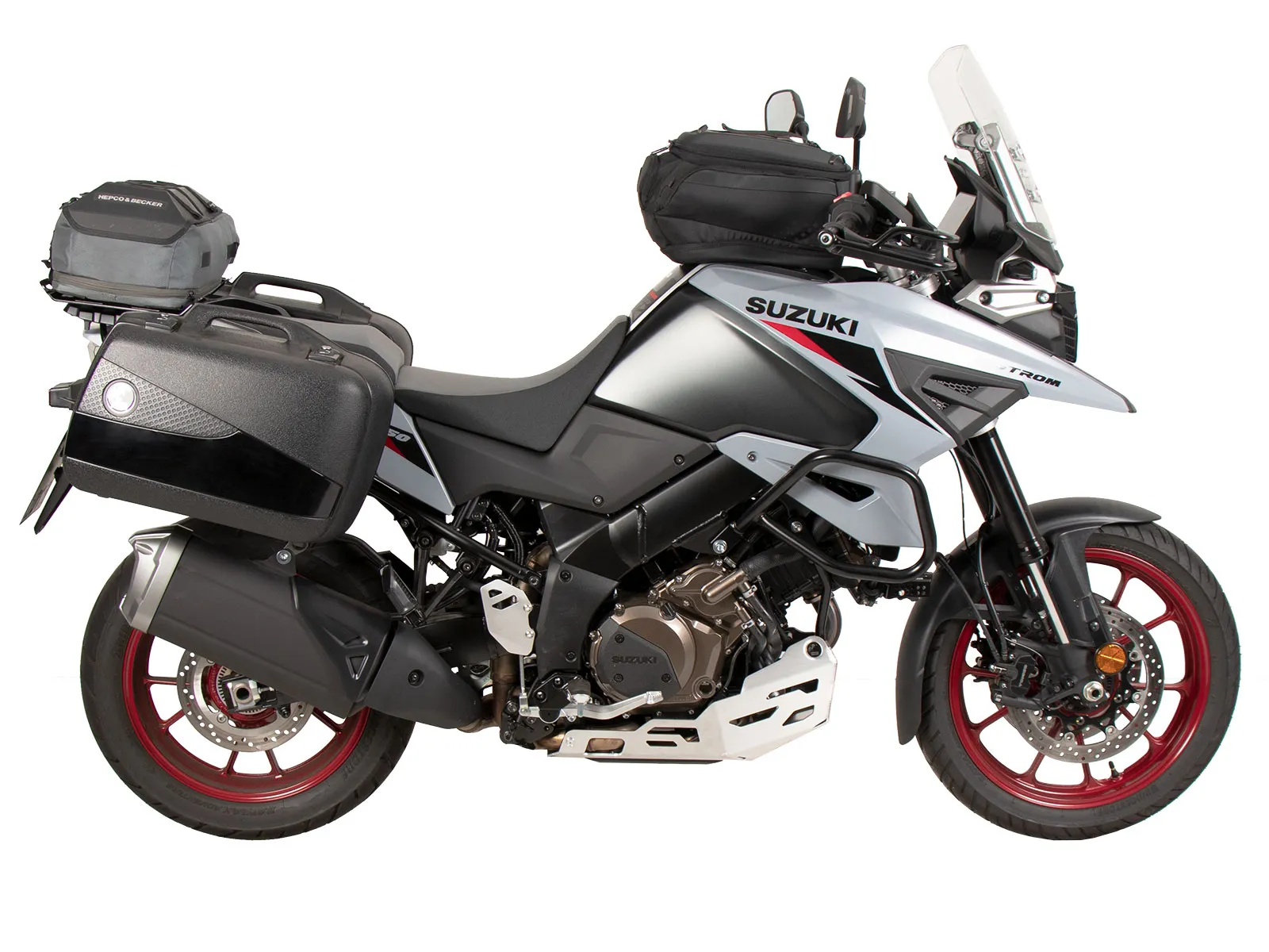 Luggage rack extension black for Suzuki V- Strom 1050 (2023-)