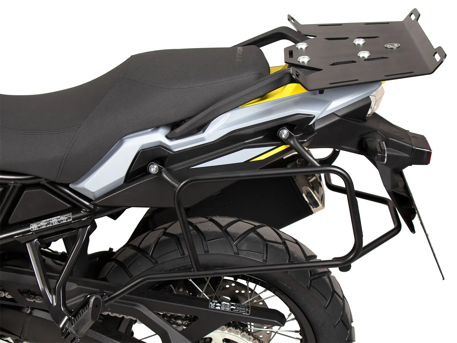 Luggage rack extension black for Suzuki V-Strom 800 (2024-)