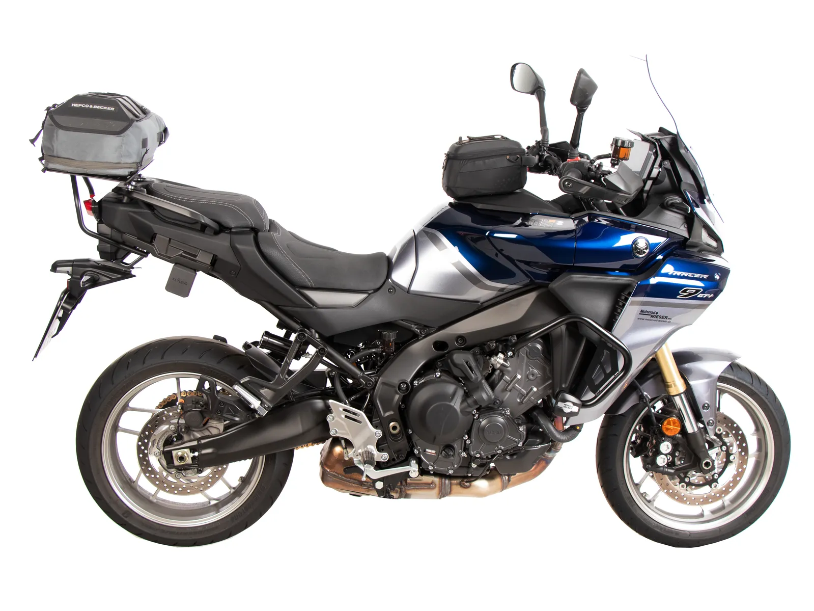 Luggage rack extension black for Yamaha Tracer 9 GT / GT+ / Y-AMT (2025-)