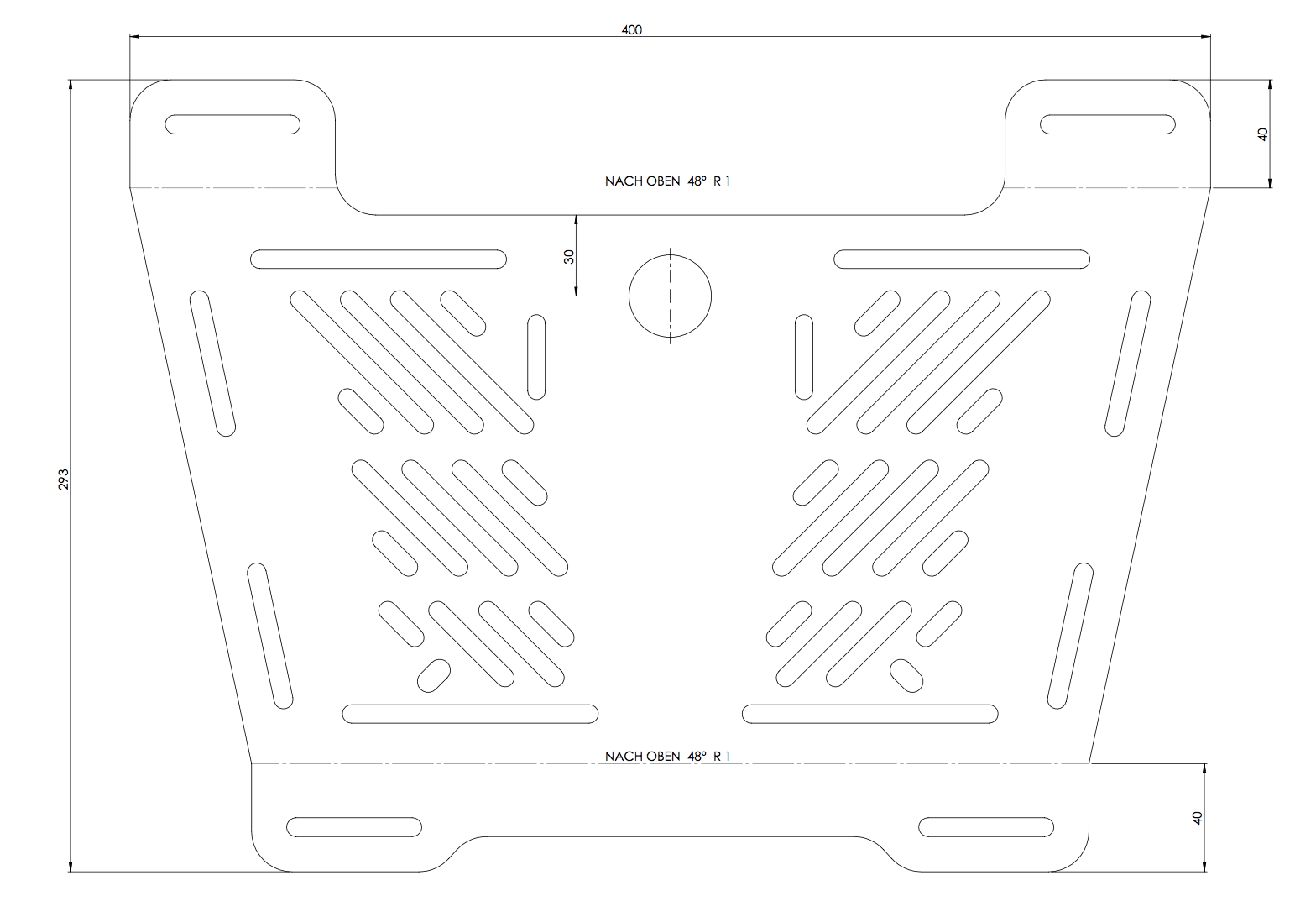 Luggage rack extension black for Ducati Monster 890 / + (2026-)