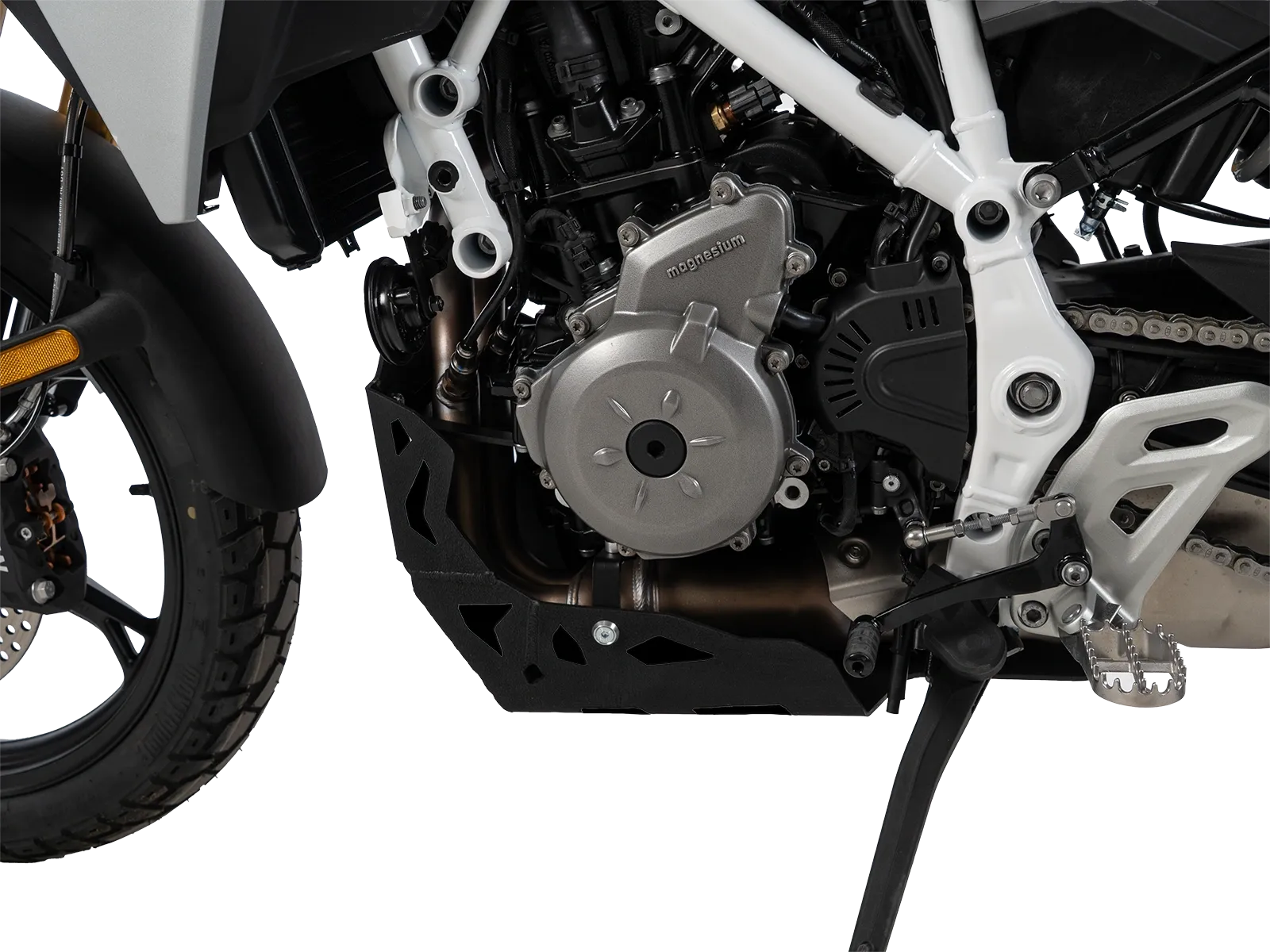 Engine protection plate black for BMW F 450 GS (2026-)