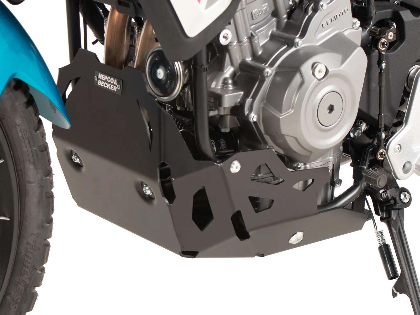 Engine protection plate black for CF Moto 450 MT (2024-)