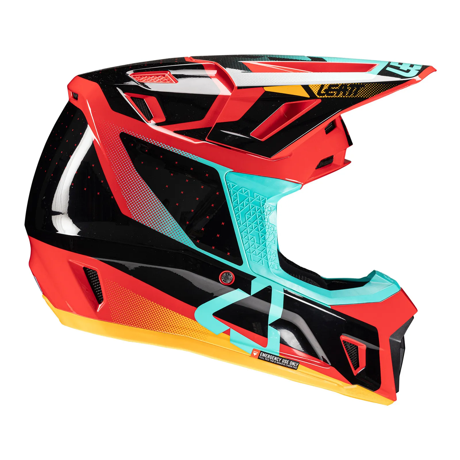 Leatt 2025 7.5 Helmet Kit - Red (S/55-56cm)