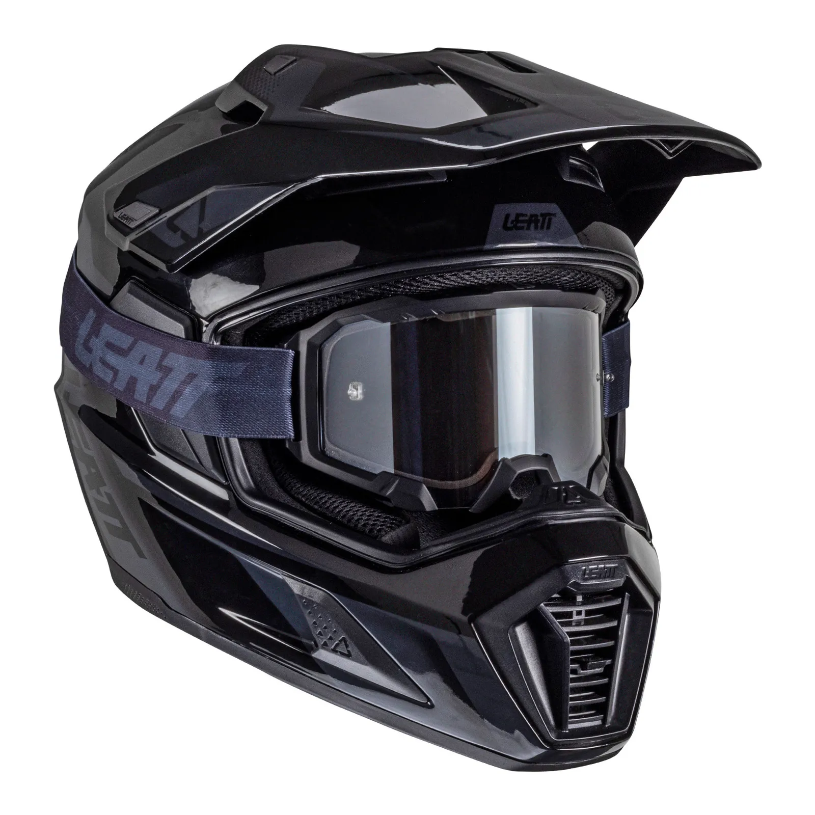 Leatt 2025 8.5 ADV Helmet Kit - Stealth (XS/53-54cm)
