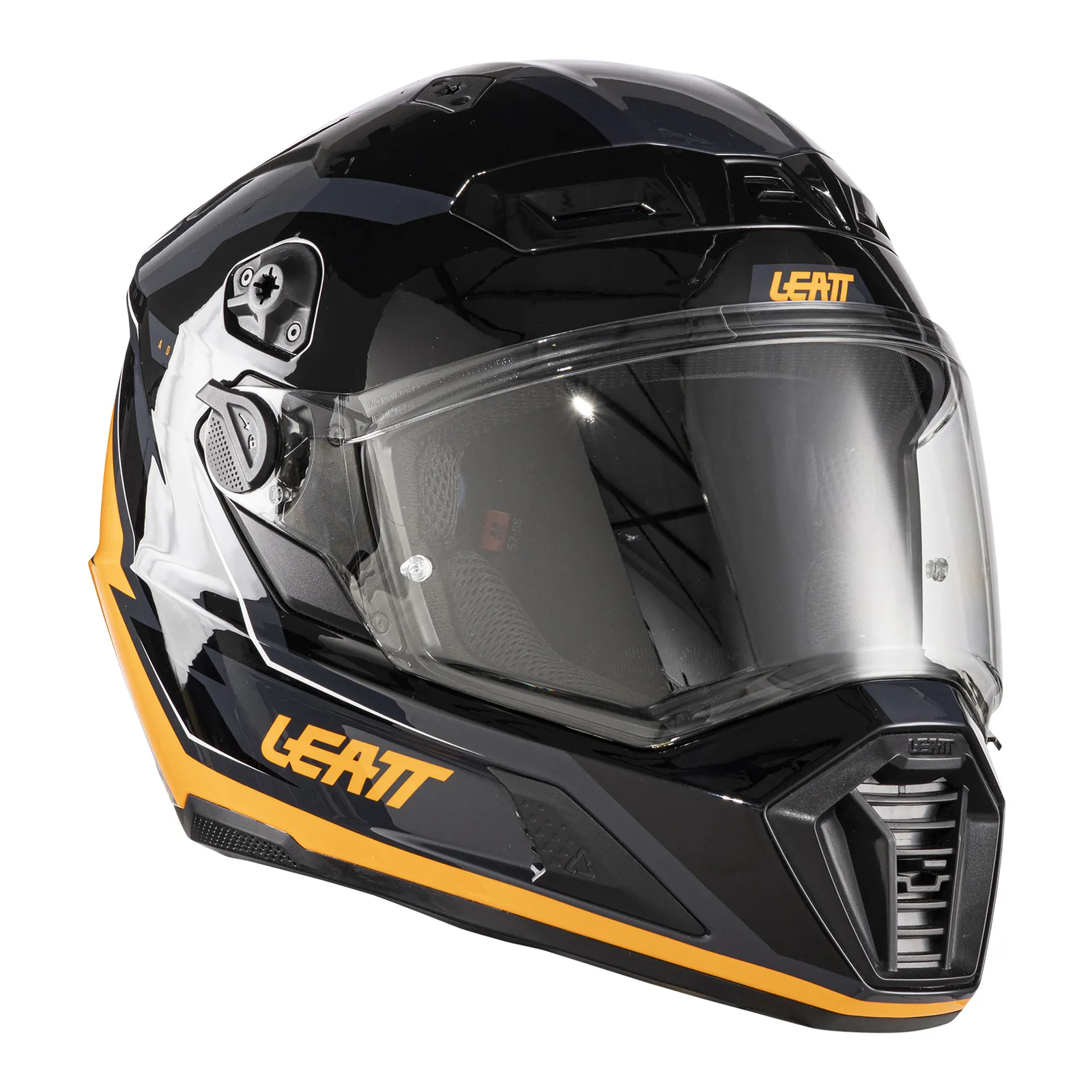 Leatt 7.5 ADV Helmet Kit - Black / Orange (S 55-56CM)