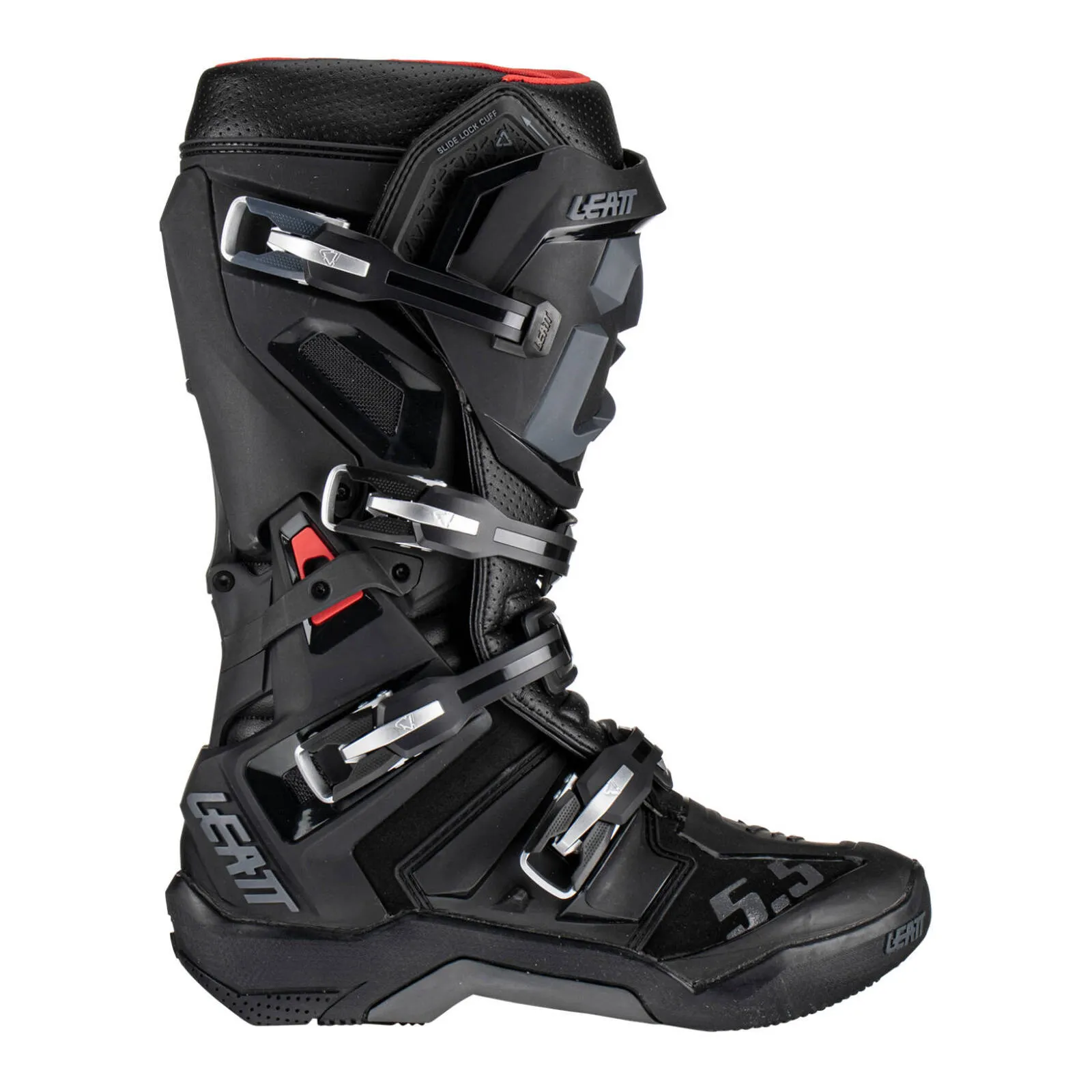 Leatt 5.5 FlexLock Boot - Black (US8/EU42)