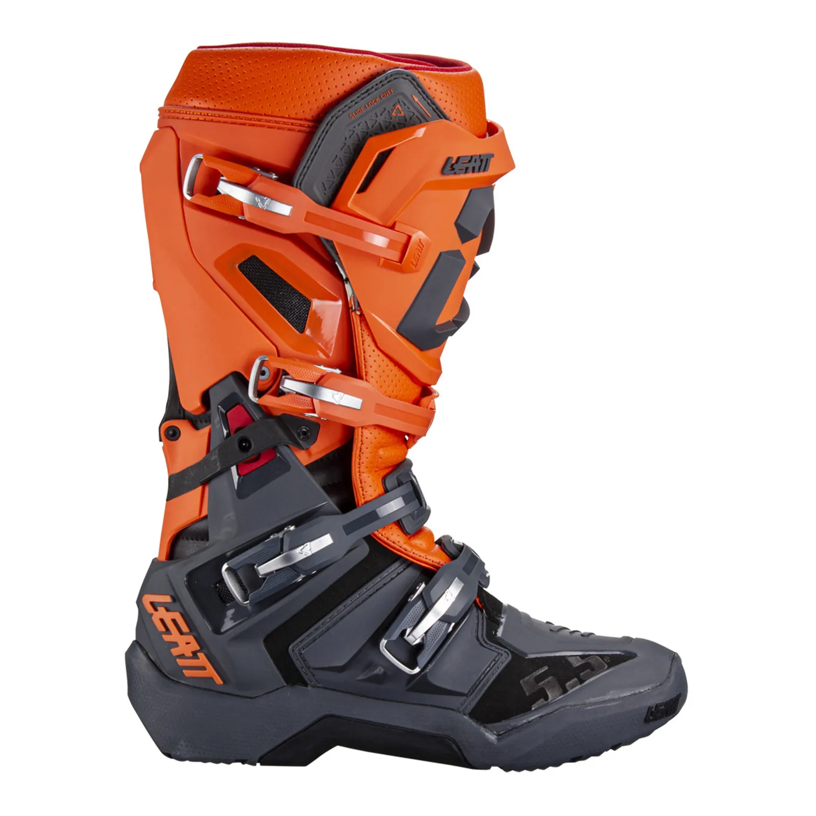 Leatt 5.5 FlexLock Enduro Boot - Orange (US8/EU42)