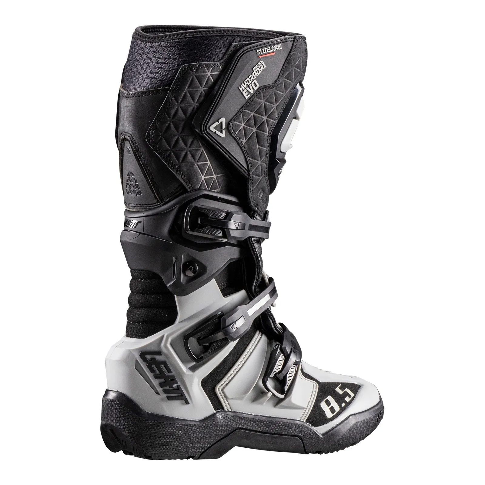 Leatt 8.5 ADV HydraDri Boot - Black - Grey (US8 UK7 EU42 CM26.5)