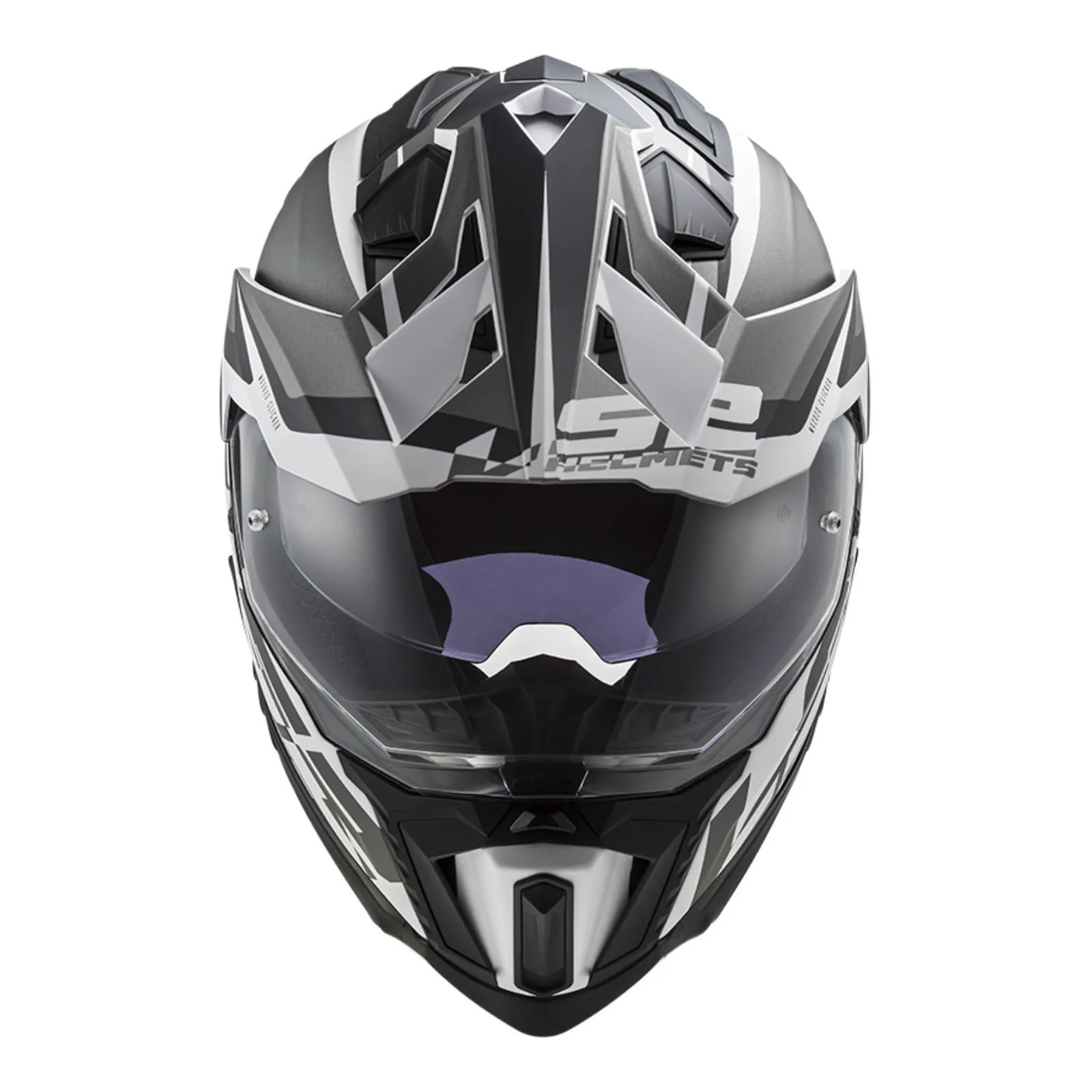LS2 MX701 Explorer HPFC Alter (XS) Matte Black / White 06