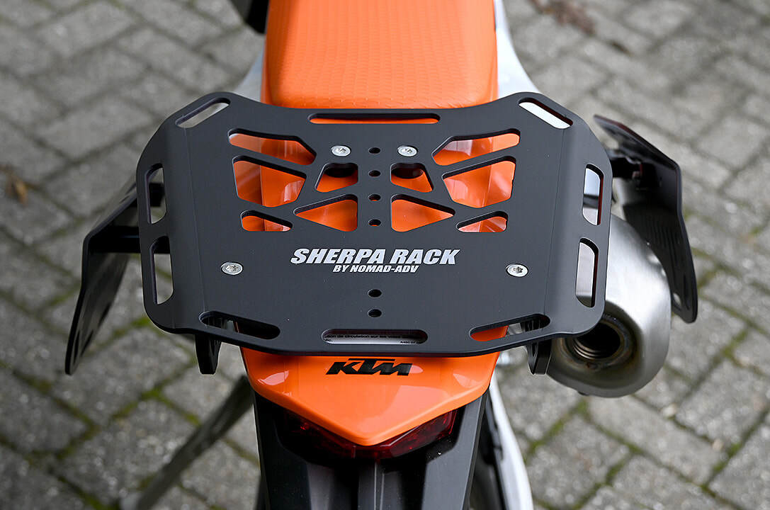 Nomad-ADV Rear luggage rack for KTM EXC 2024-2025