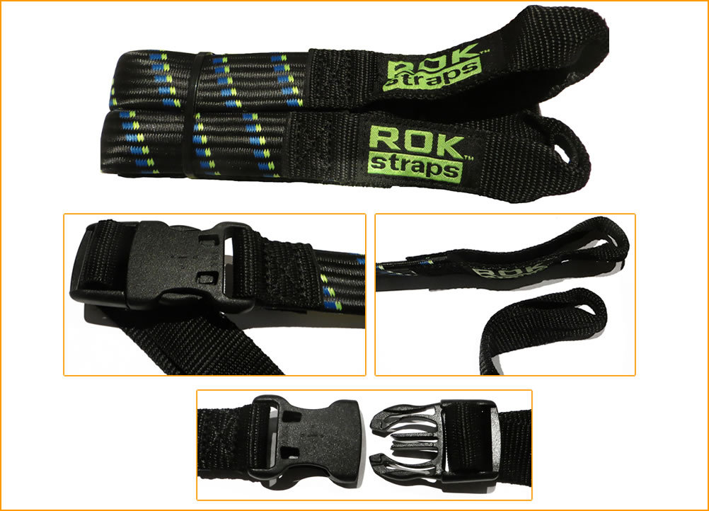 Motorcycle Adjustable Rok Strap ROK Straps