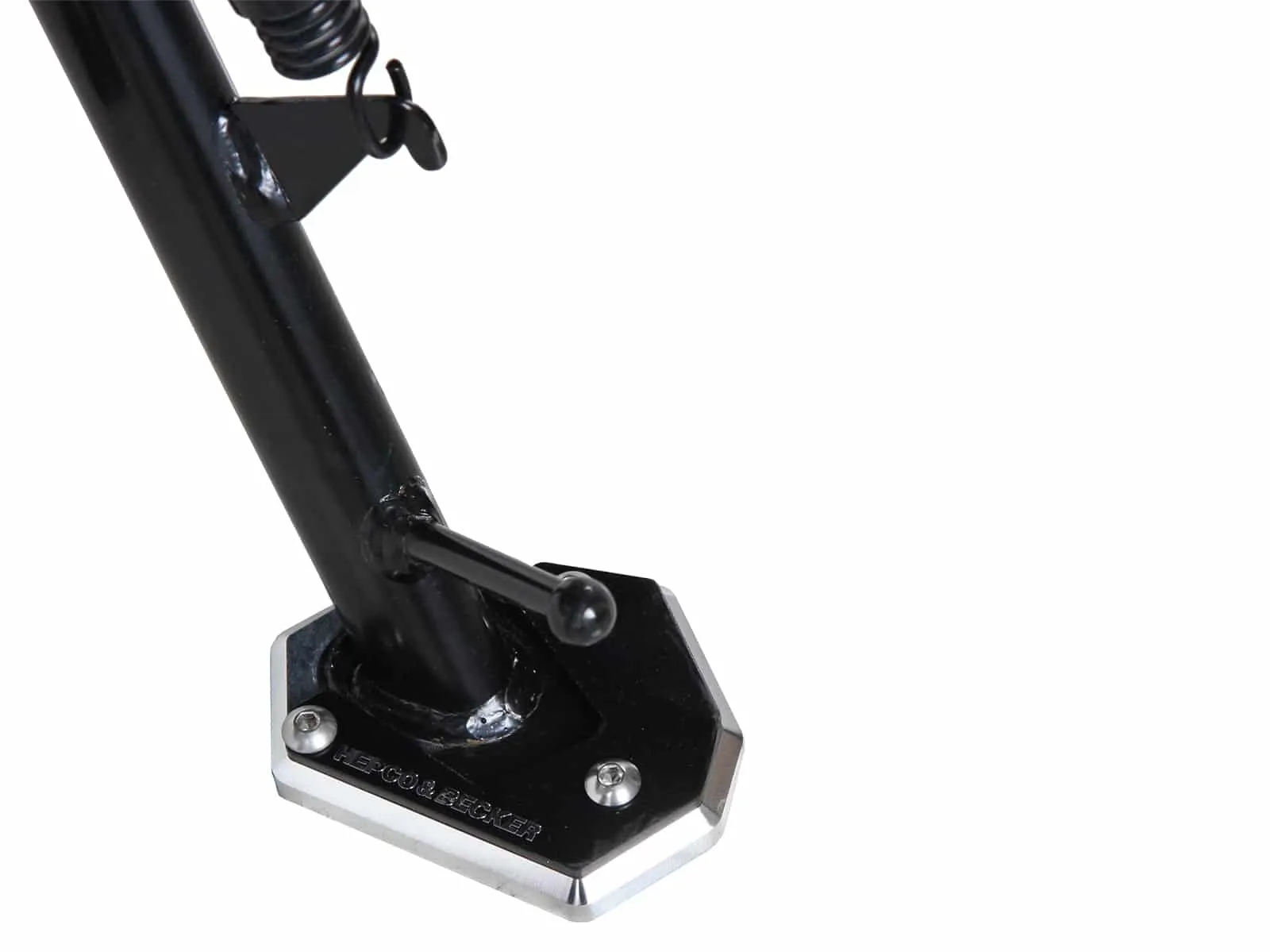 Side stand plate silver/black for Honda CB 650 R (2019-2020)