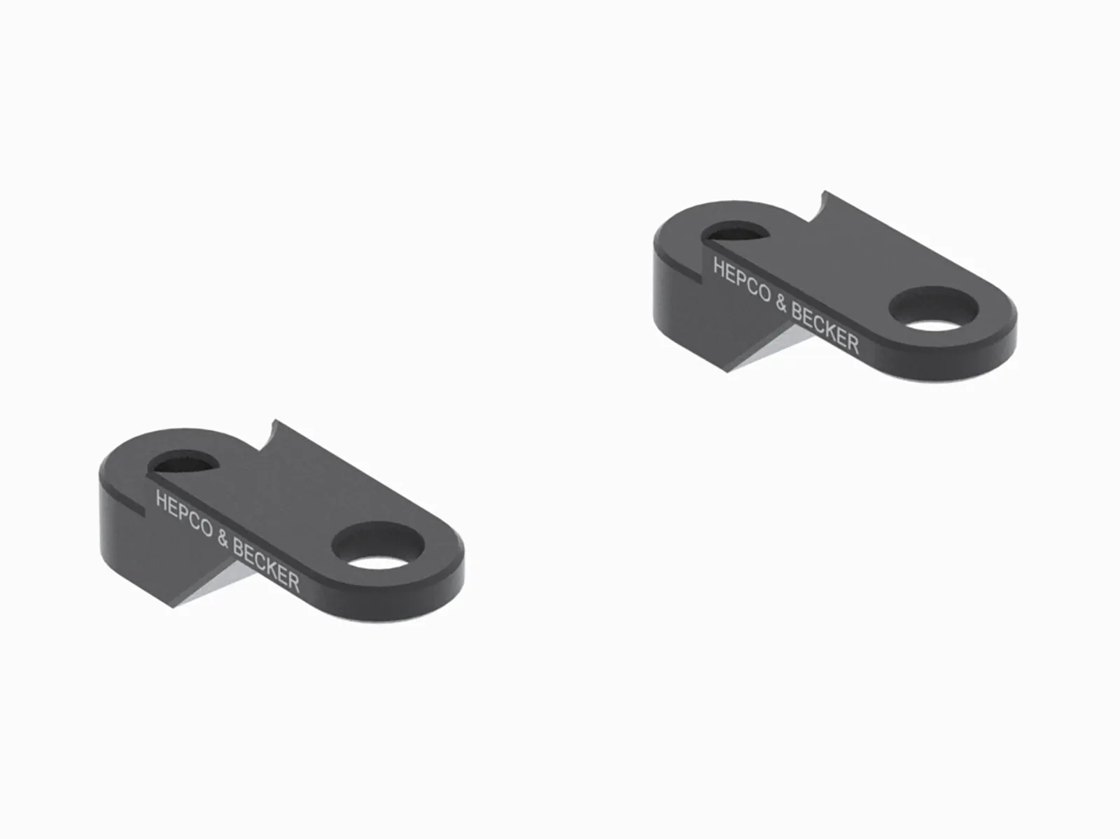 Handlebar riser 25 mm black incl. holder for front mask for Kawasaki Z 900 / SE (2017-2024)