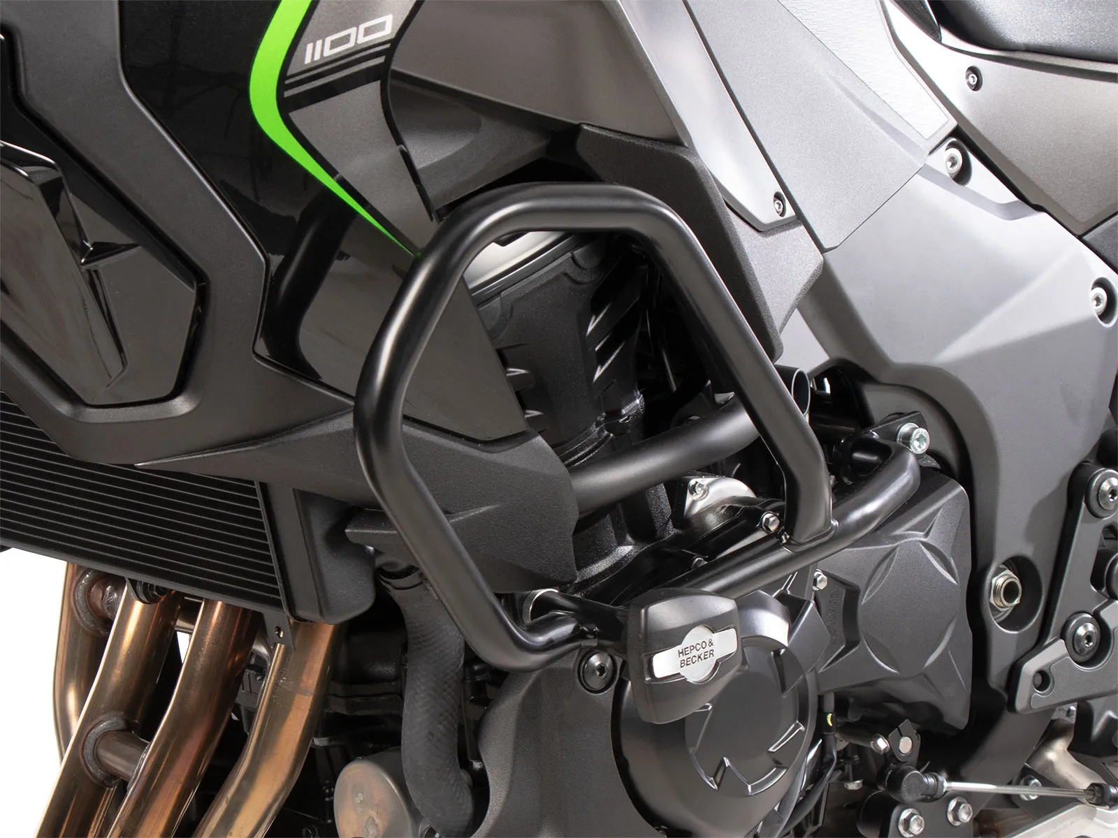 Engine guard incl. protection pad black for Kawasaki Versys 1100 / SE (2025-)