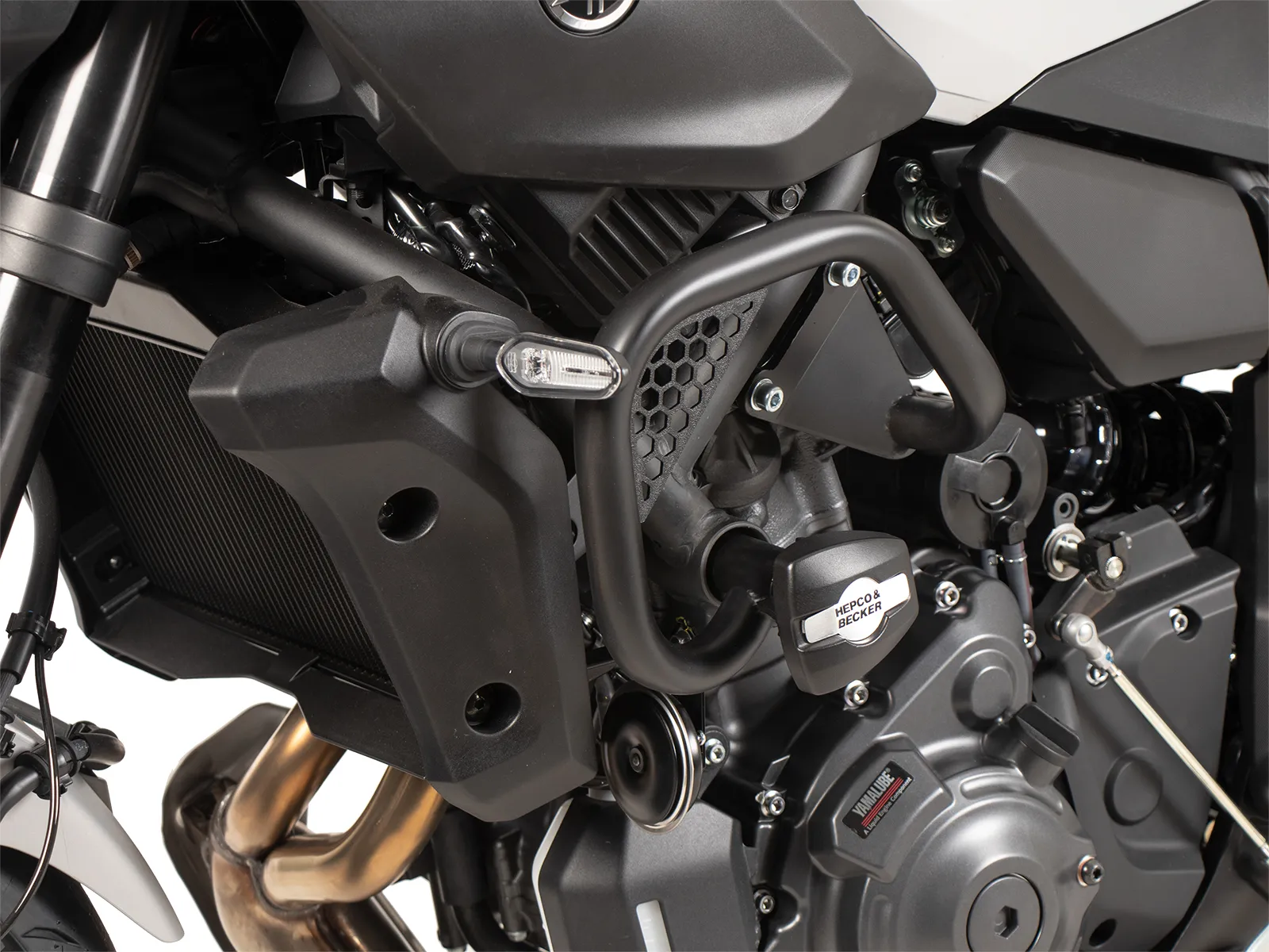 Engine guard incl. protection pad black for Yamaha MT-07 / Y-AMT (2025-)