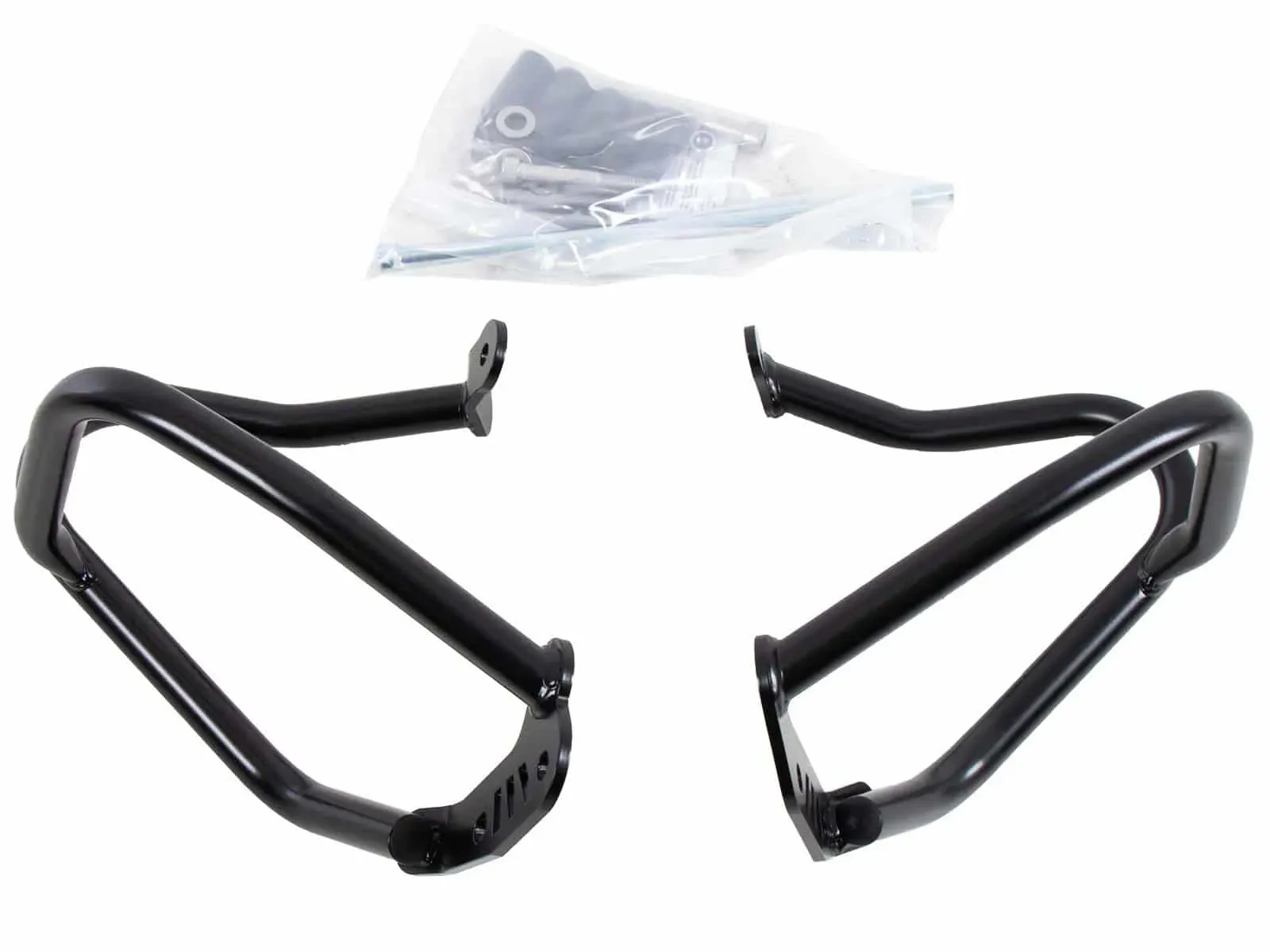 Black engine guard for BMW R nineT Pure (2017-2023)