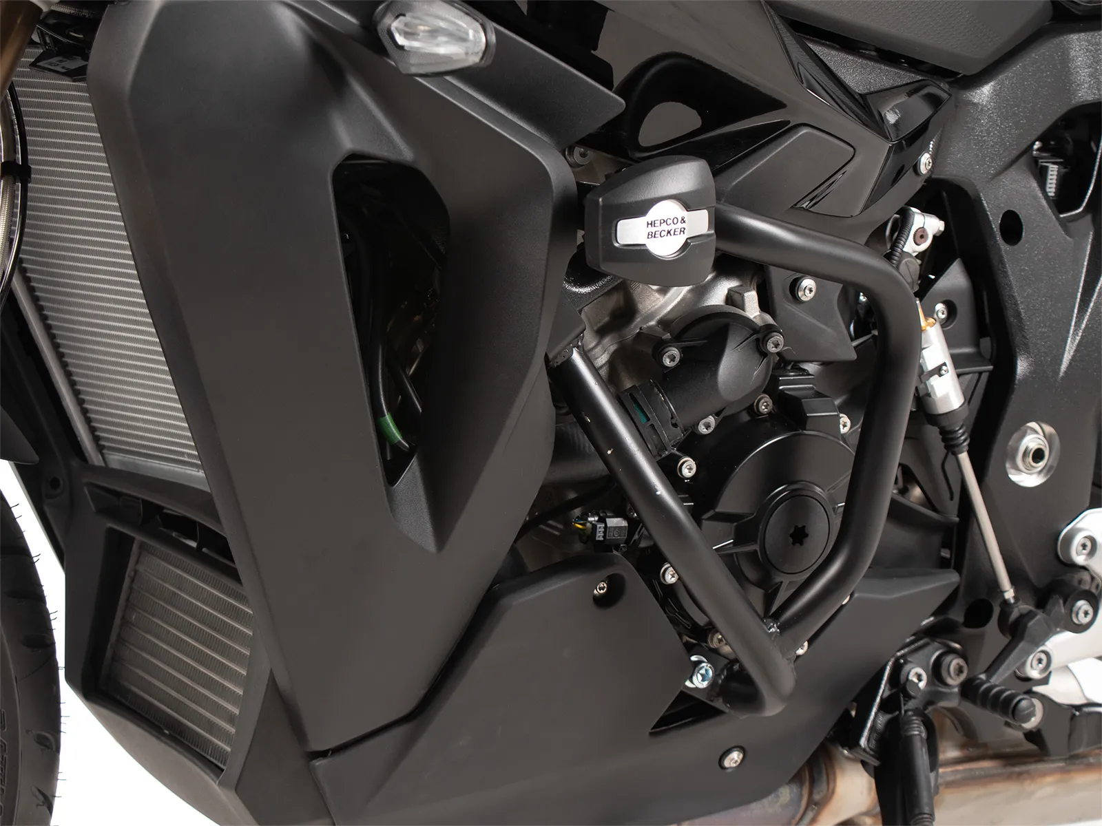 Engine guard incl. protection pad black for BMW M 1000 XR (2024-)