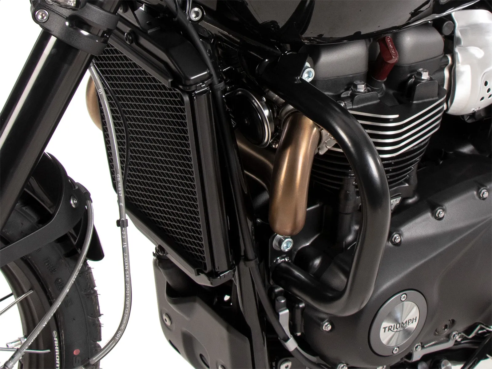 Engine guard black for Triumph Scrambler 1200 XE (2024-)