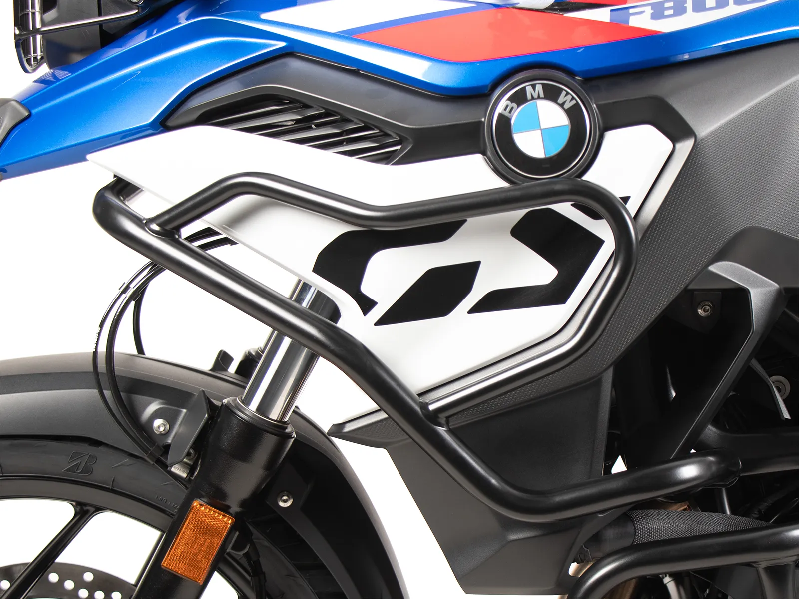Black tank guard for BMW F 800 GS (2024-)