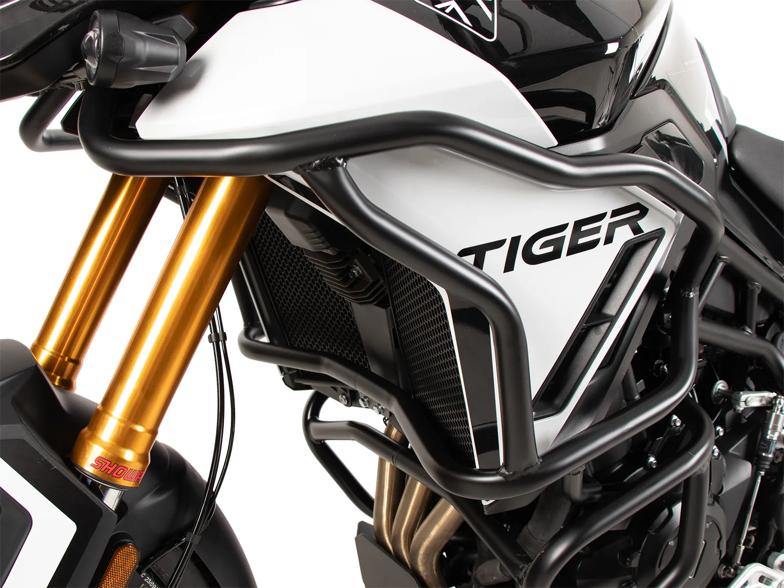 Tank guard "Solid" black for Triumph Tiger 900 Rally Pro (2024-)