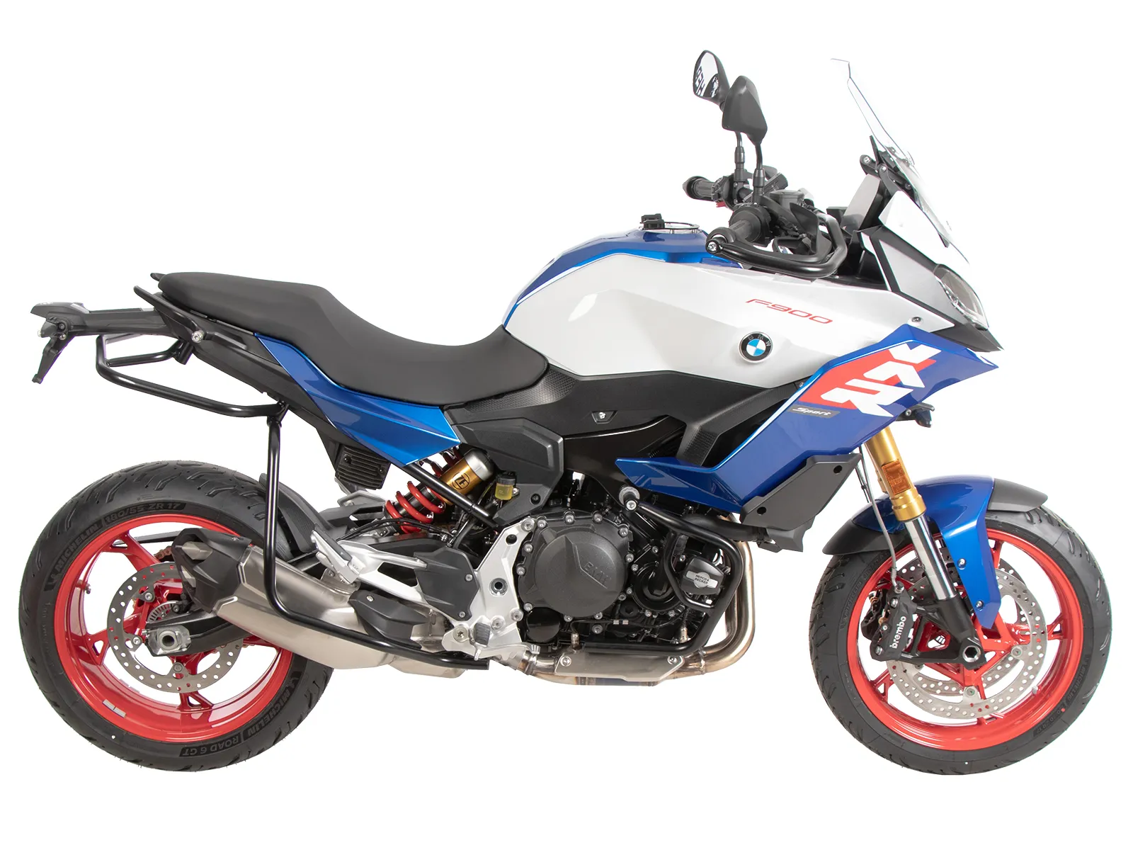 Rear protection bar black for BMW F 900 XR (2025-)