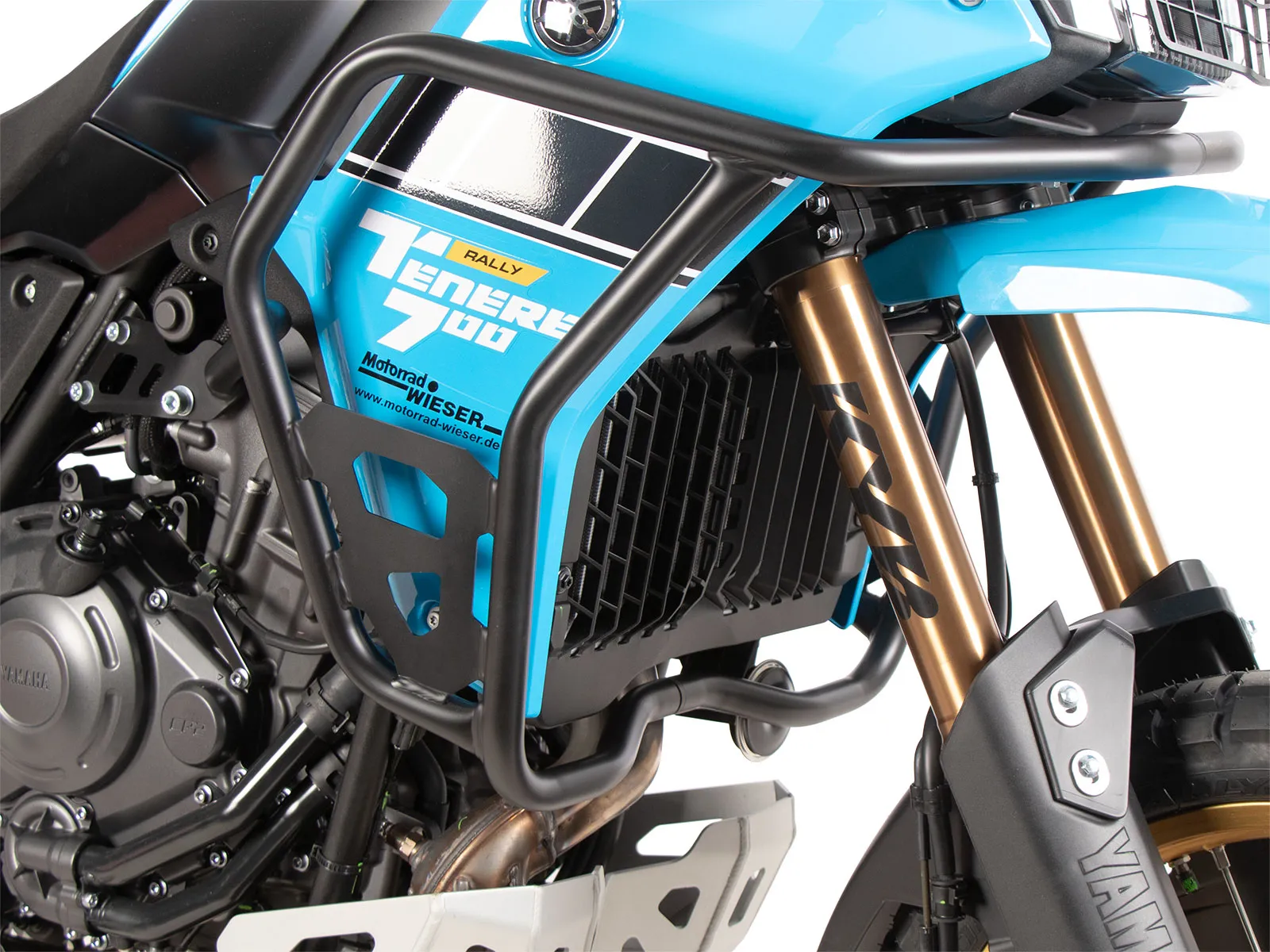 Tank guard "Solid" black for Yamaha Ténéré 700 Rally (2025-)