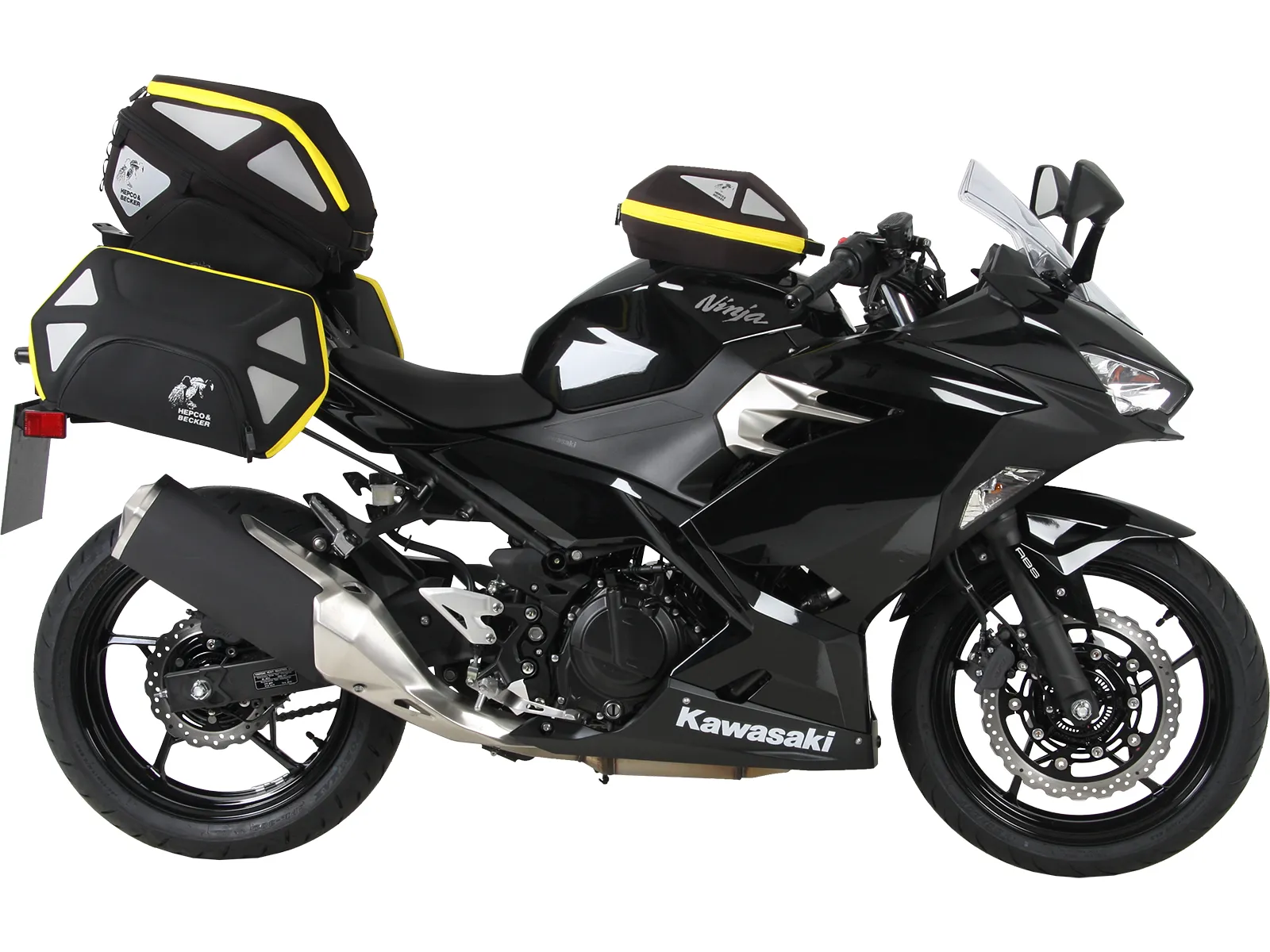 BASIC tank ring incl. tank bag lock unit for Kawasaki Ninja 400 (2018-2021)