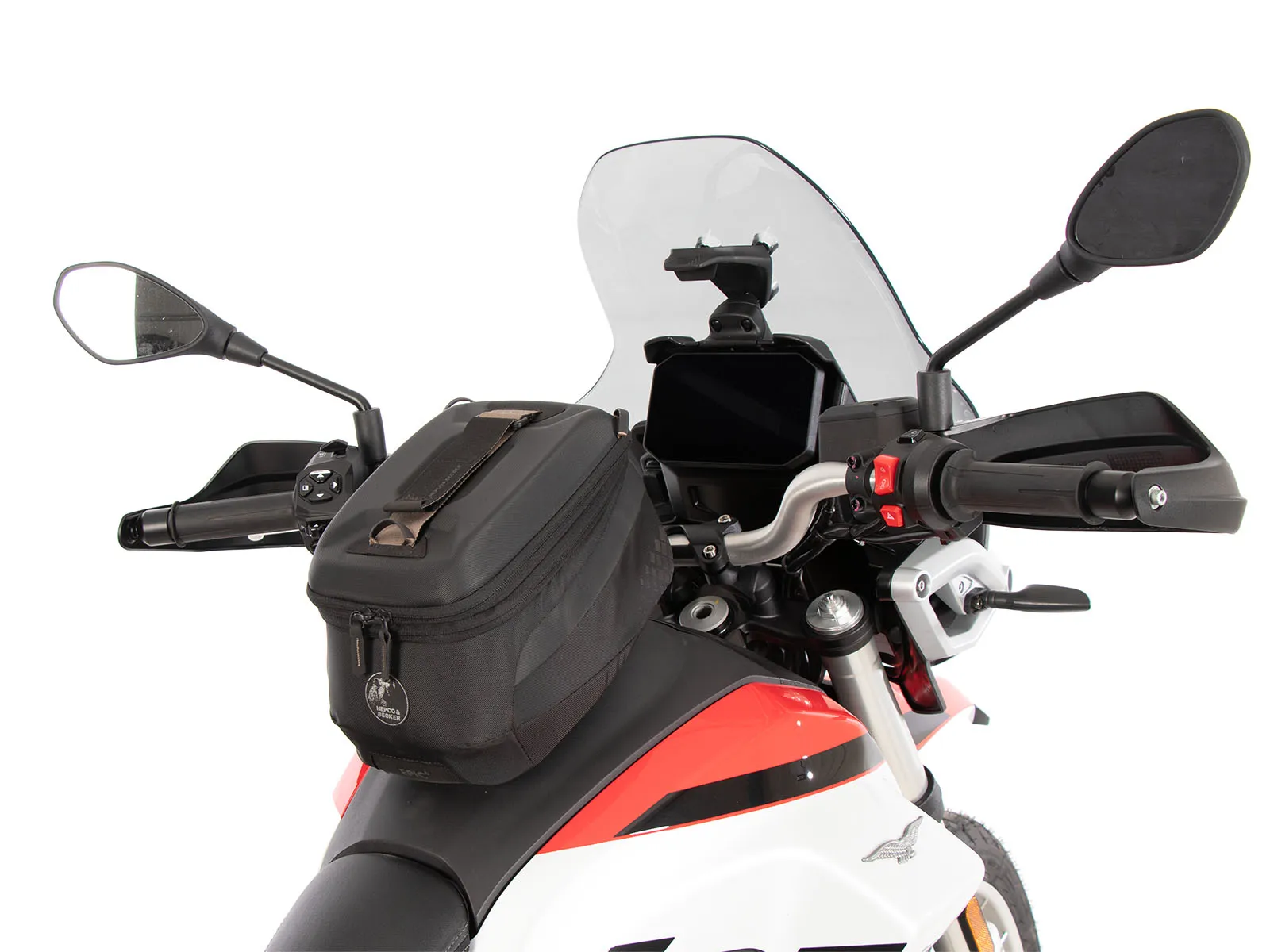 BASIC tank ring incl. tank bag lock unit for Moto Guzzi V 85 TT / Strada / Travel (2024-)